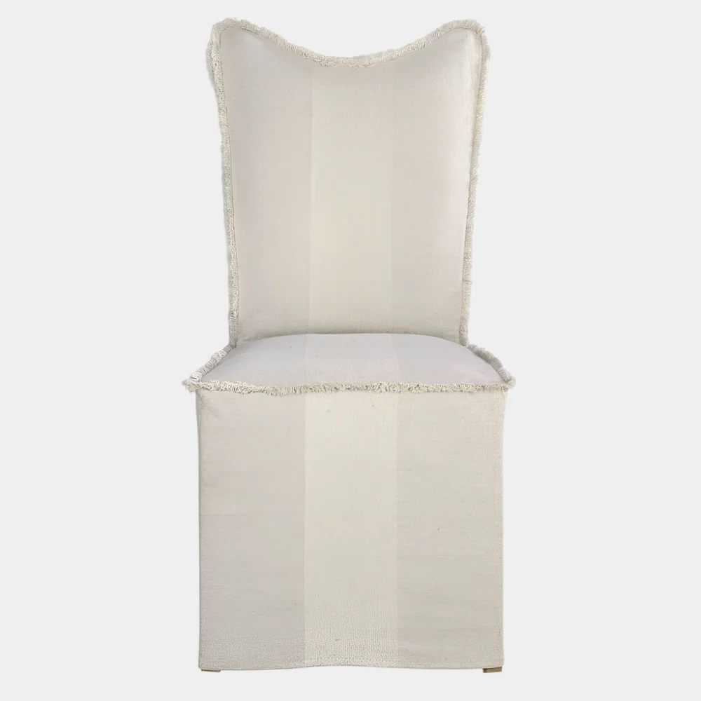 Lenore Armless Chair, Flax, 2 Per Box, Priced Each