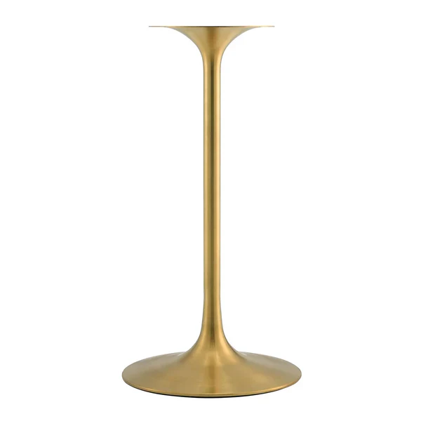 Leo Brass Faux Marble (Stone) Bar Table - Image 3