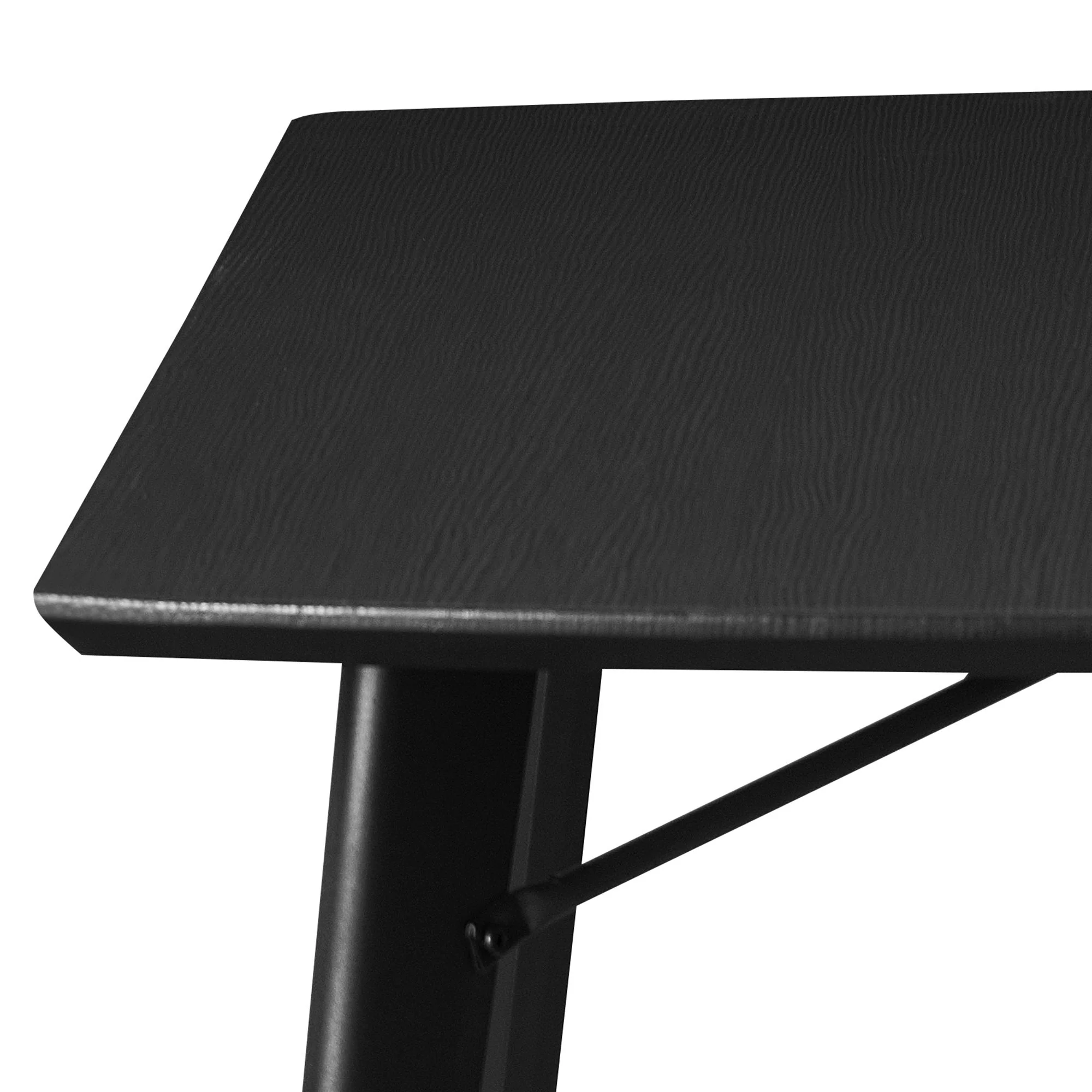 Leon Rectangular Dining Table in Black - Image 6