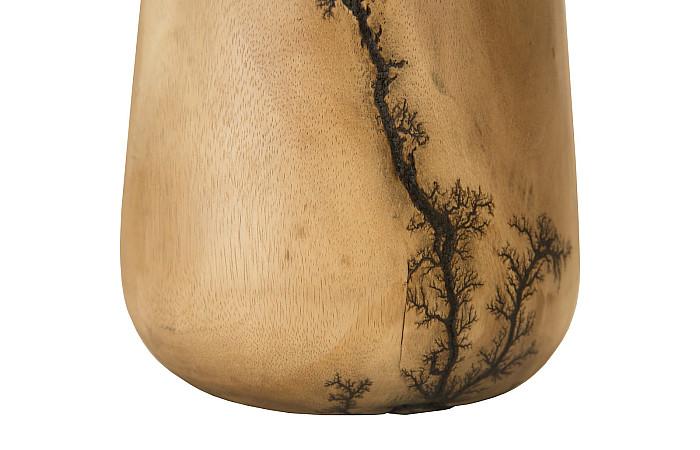 Lightning Vase, Mango Wood, Tall - Image 3