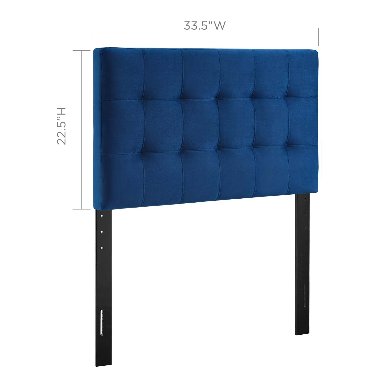 Lily Biscuit Tufted Performance Velvet Headboard - Image 16
