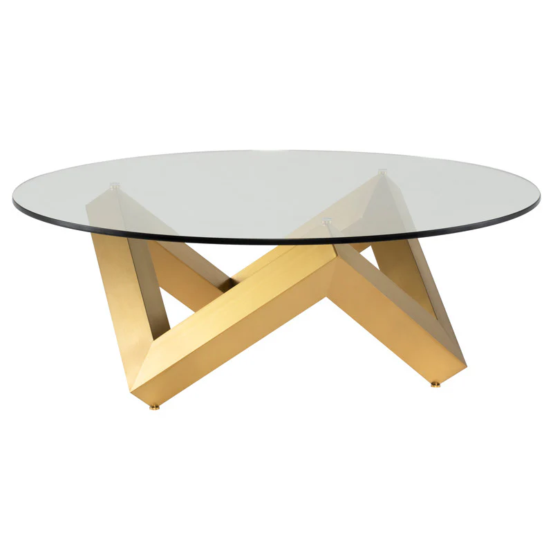 Como Coffee Table - Brushed Gold - Image 6