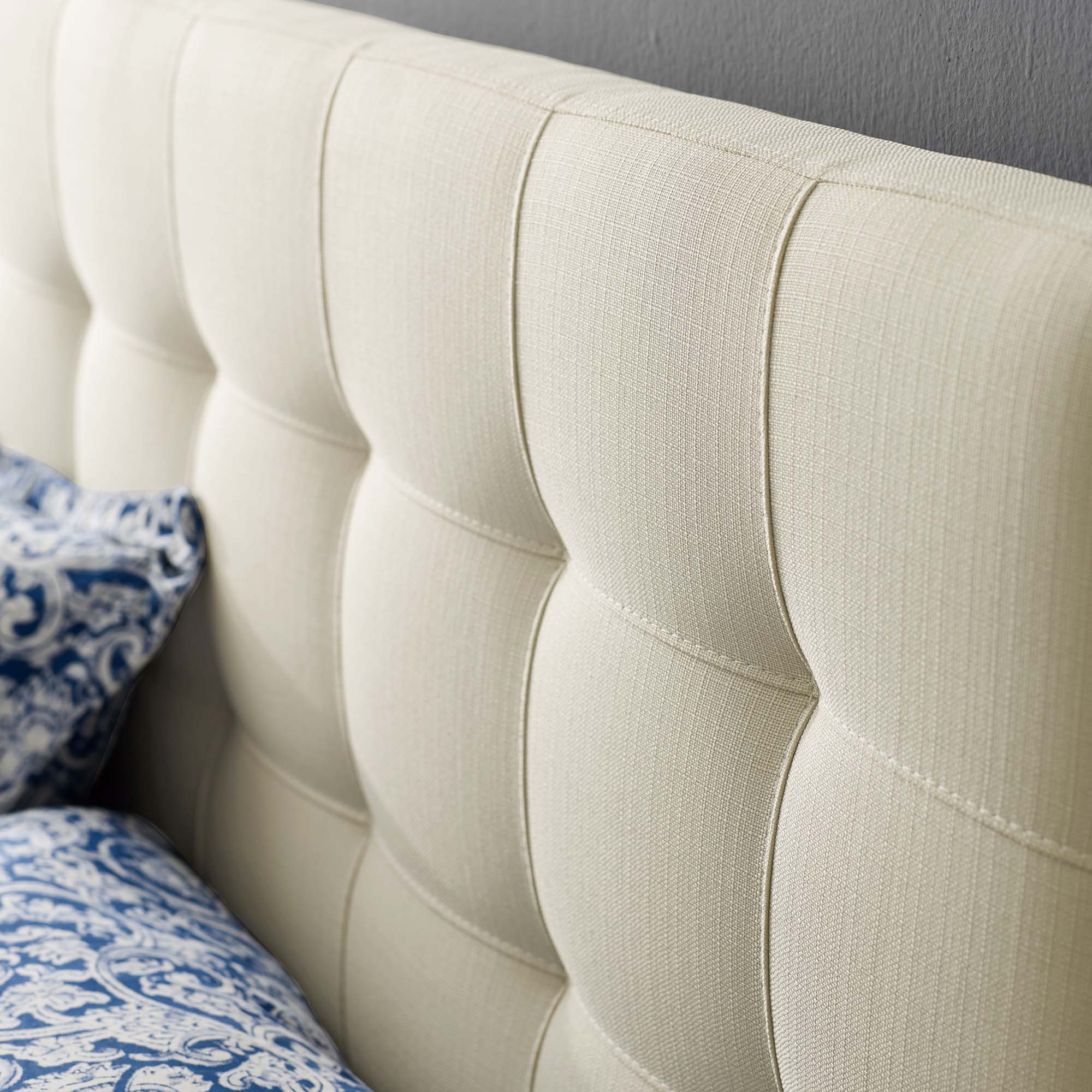 Lily Upholstered Fabric Headboard - Image 19