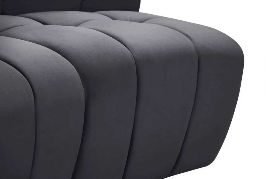 Limitless Velvet Upholstered Modular Chair - Image 26