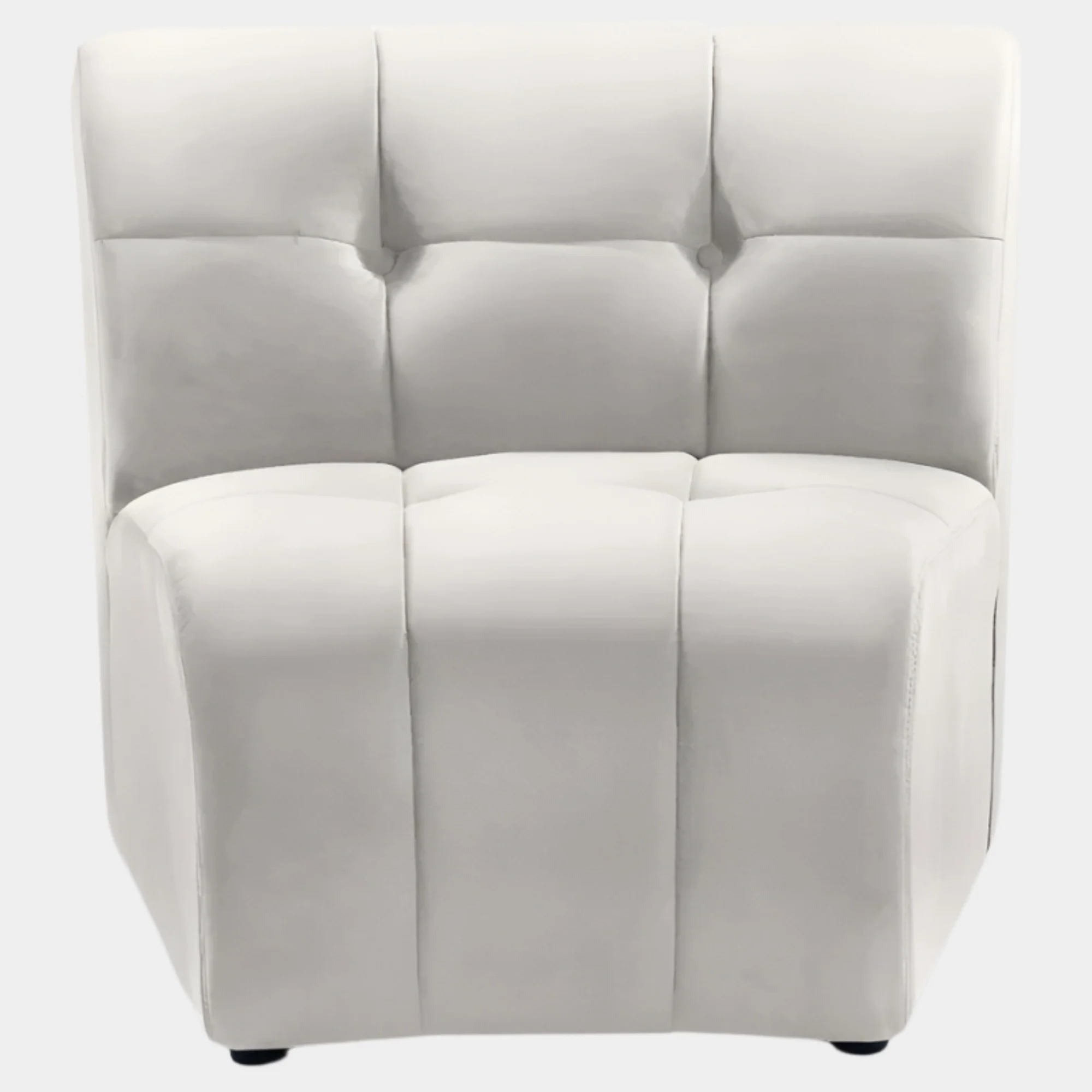 Limitless Velvet Upholstered Modular Chair - Image 29