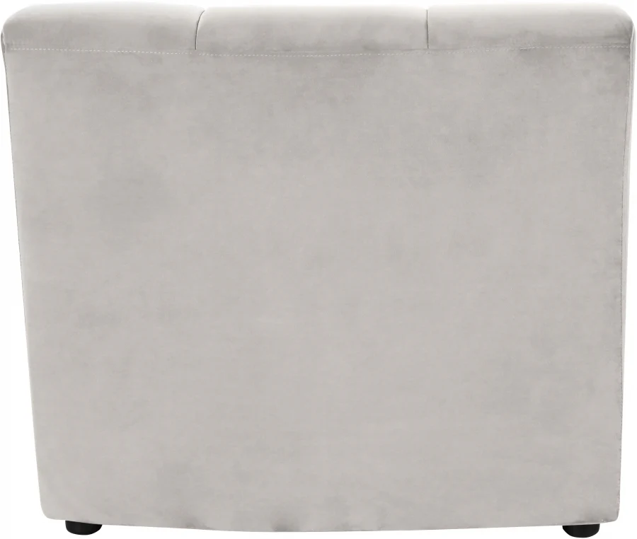 Limitless Velvet Upholstered Modular Chair - Image 32
