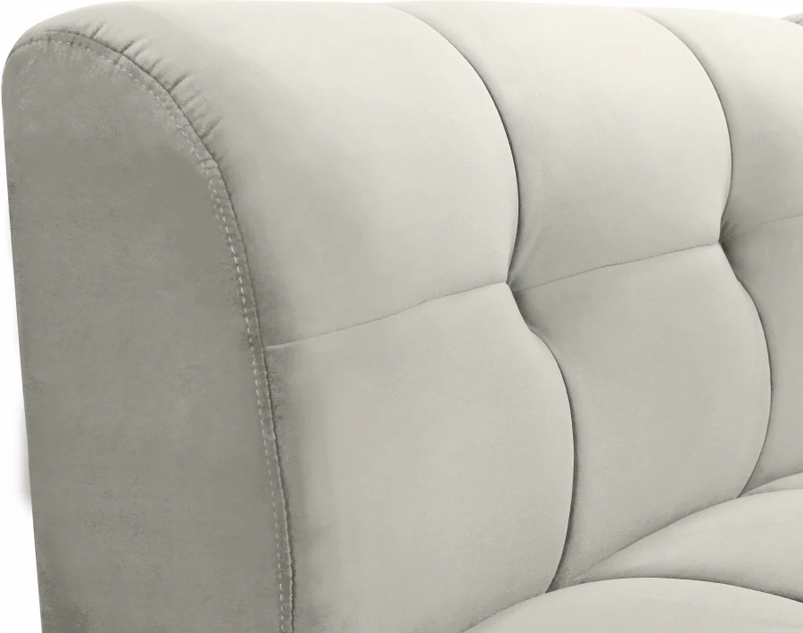Limitless Velvet Upholstered Modular Chair - Image 37