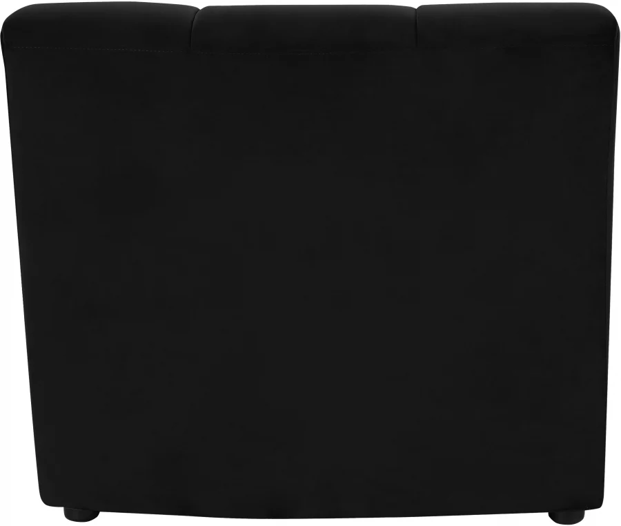 Limitless Velvet Upholstered Modular Chair - Image 4