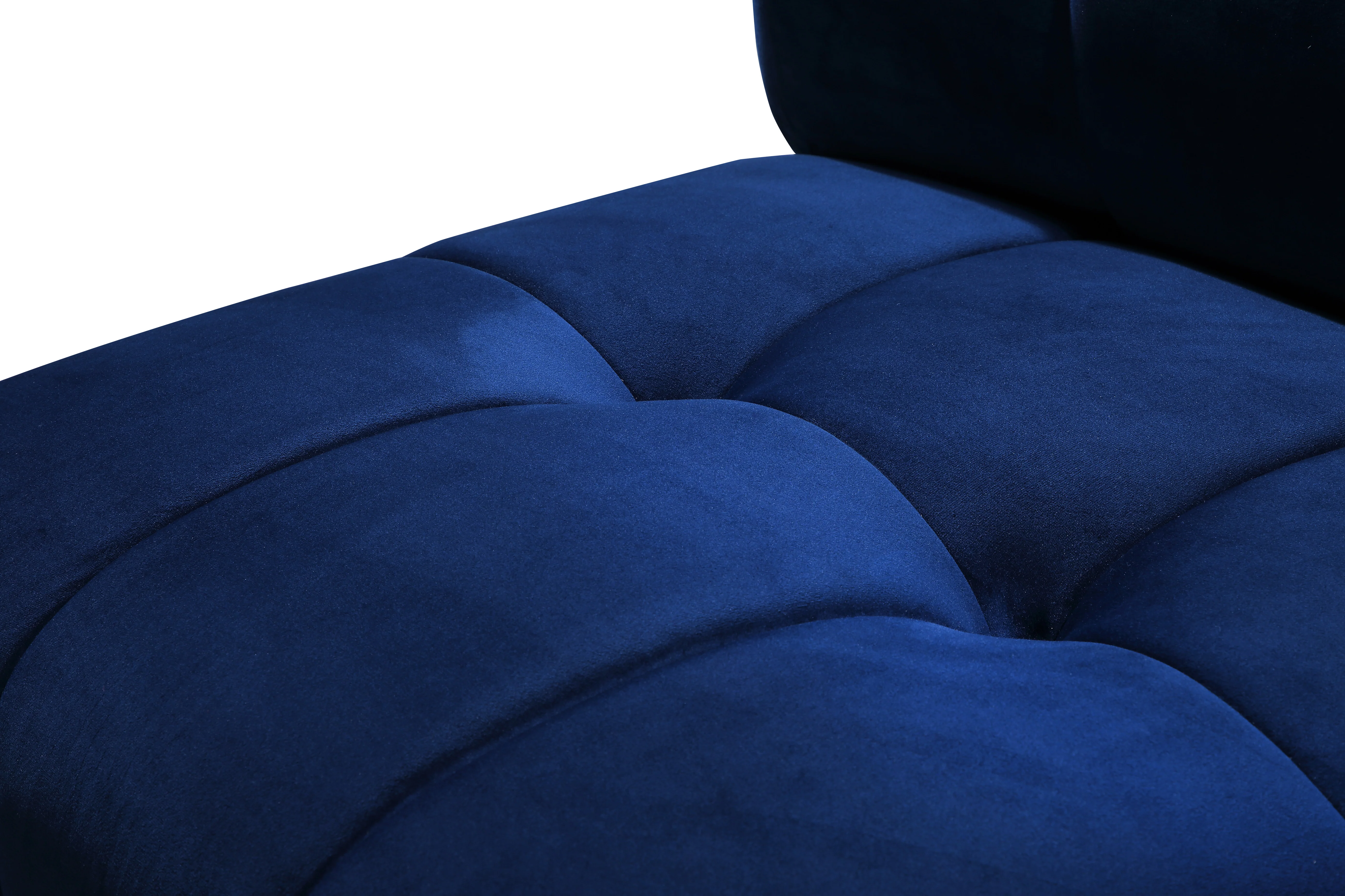 Limitless Velvet Upholstered Modular Chair - Image 53