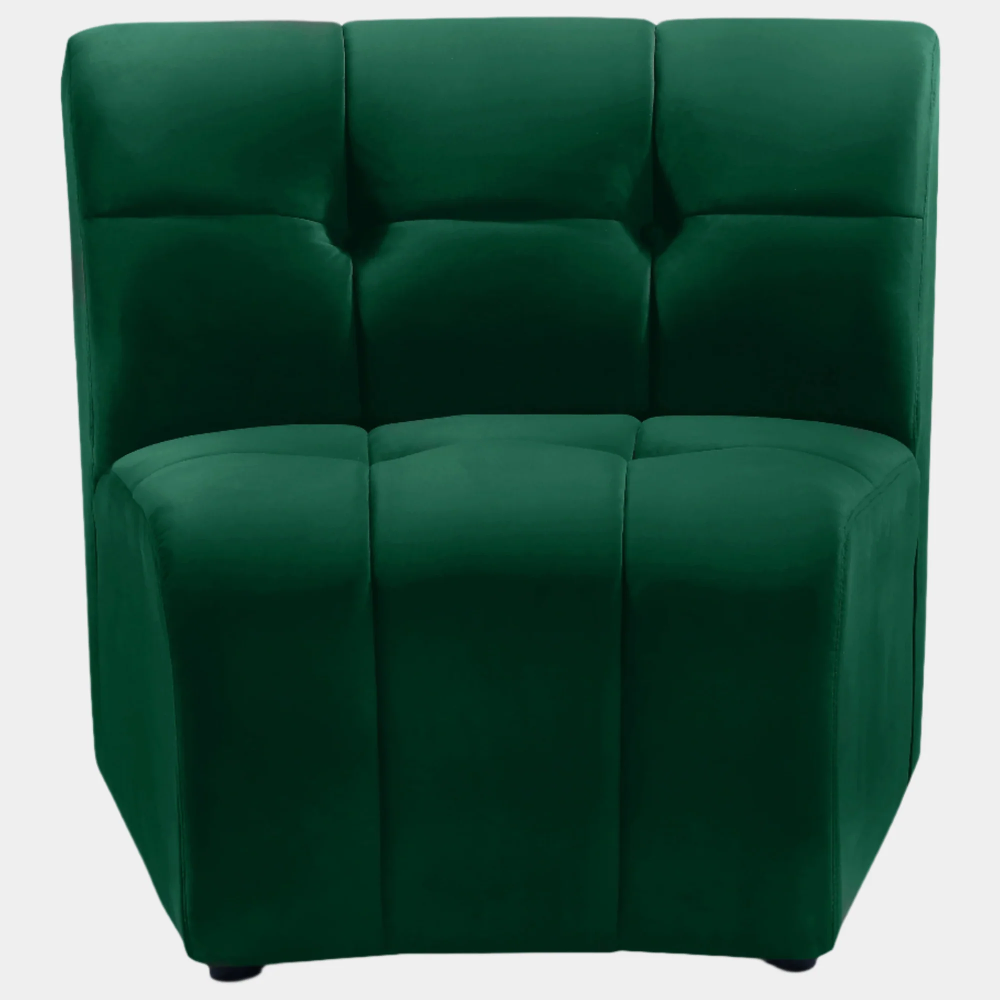 Limitless Velvet Upholstered Modular Chair - Image 58
