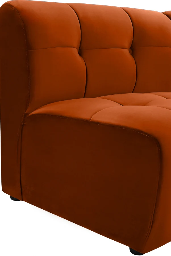 Limitless Velvet Upholstered Modular Chair - Image 76