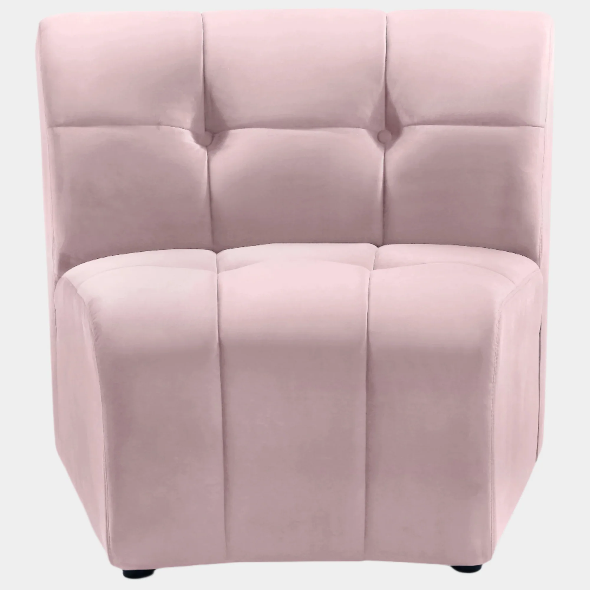 Limitless Velvet Upholstered Modular Chair - Image 81