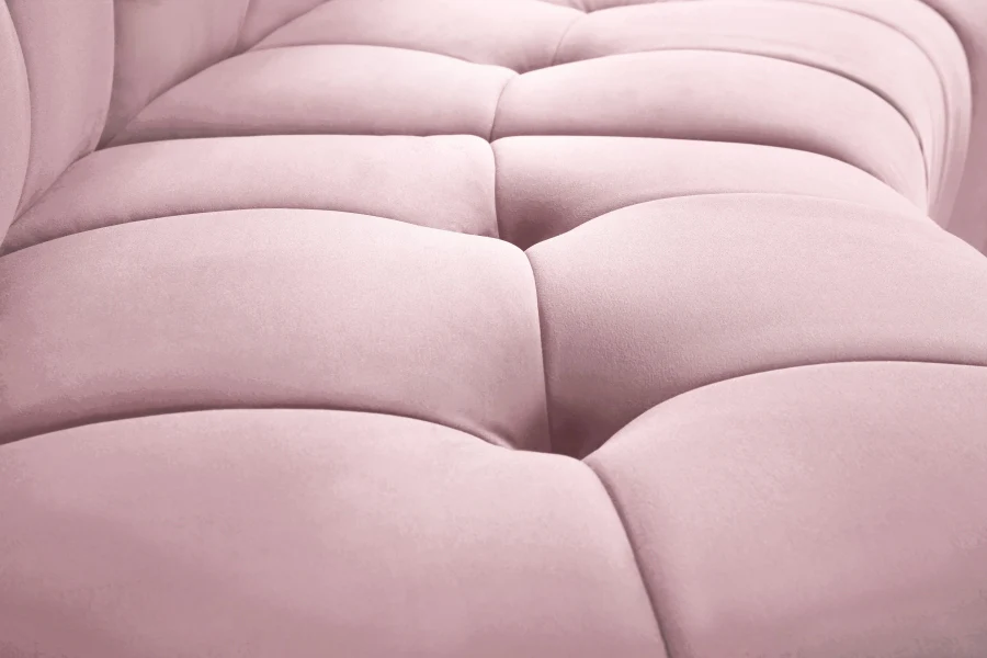 Limitless Velvet Upholstered Modular Chair - Image 88