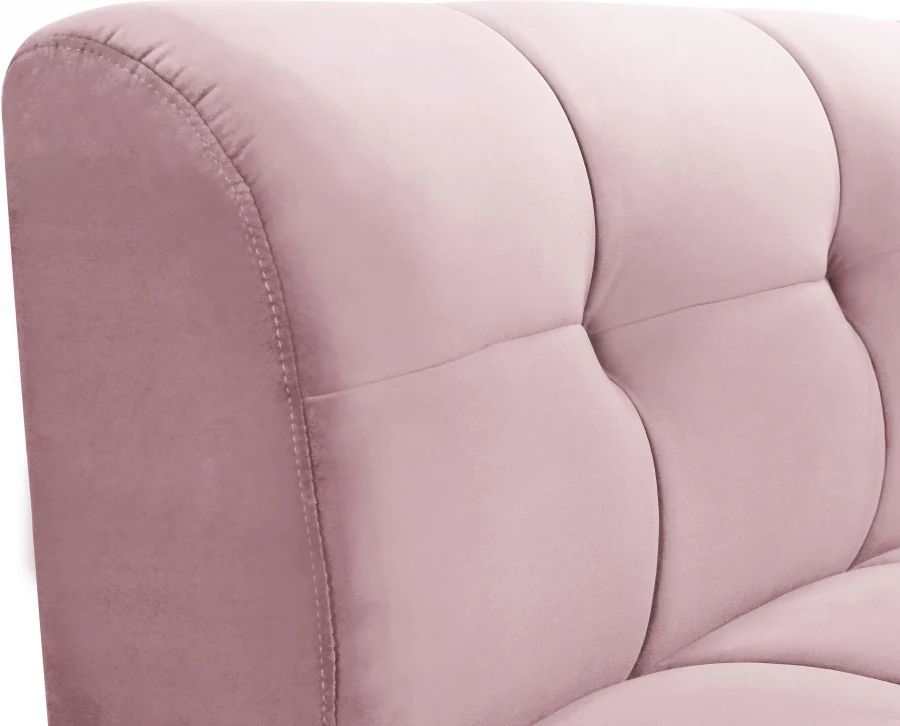 Limitless Velvet Upholstered Modular Chair - Image 89