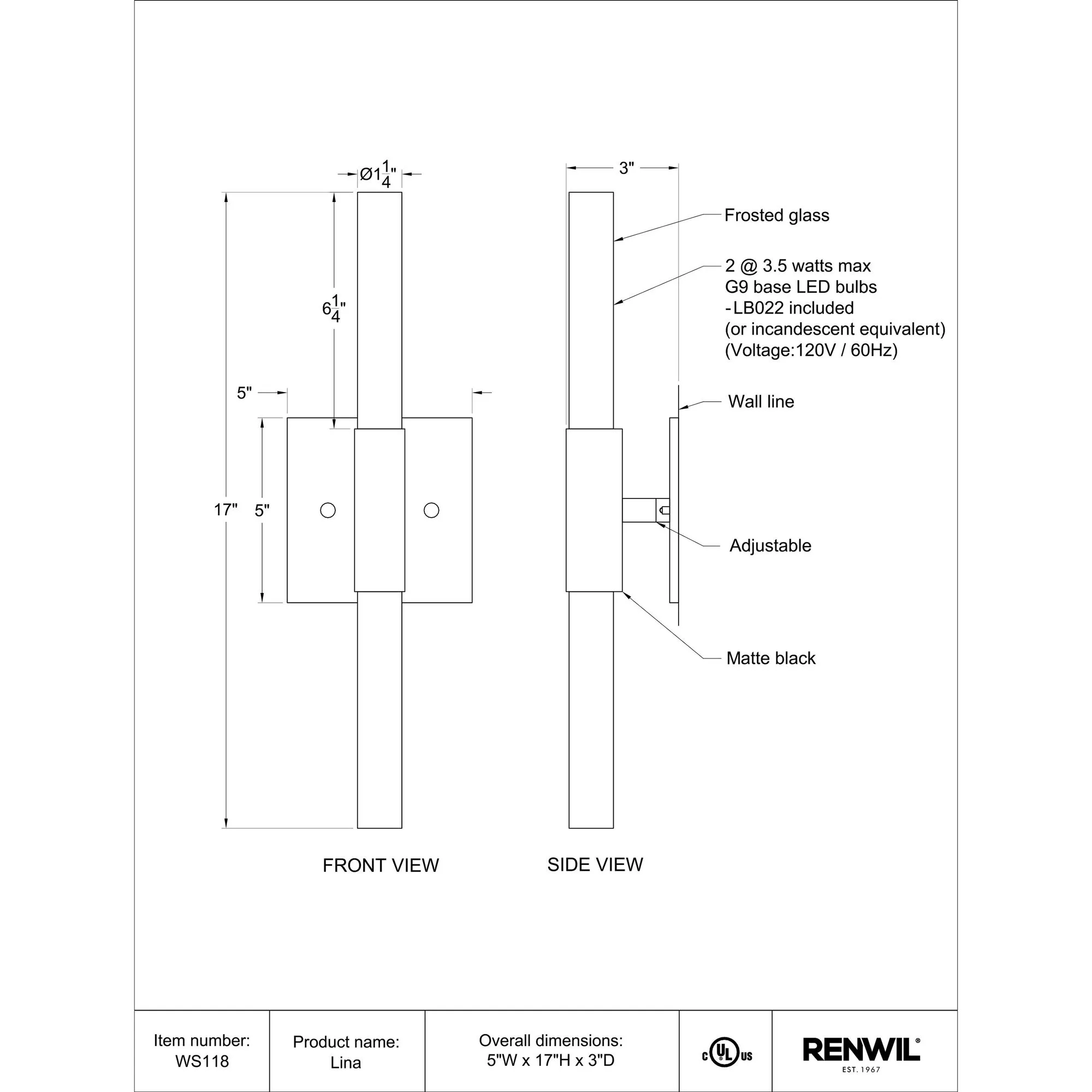 Lina Wall Sconce - Image 9