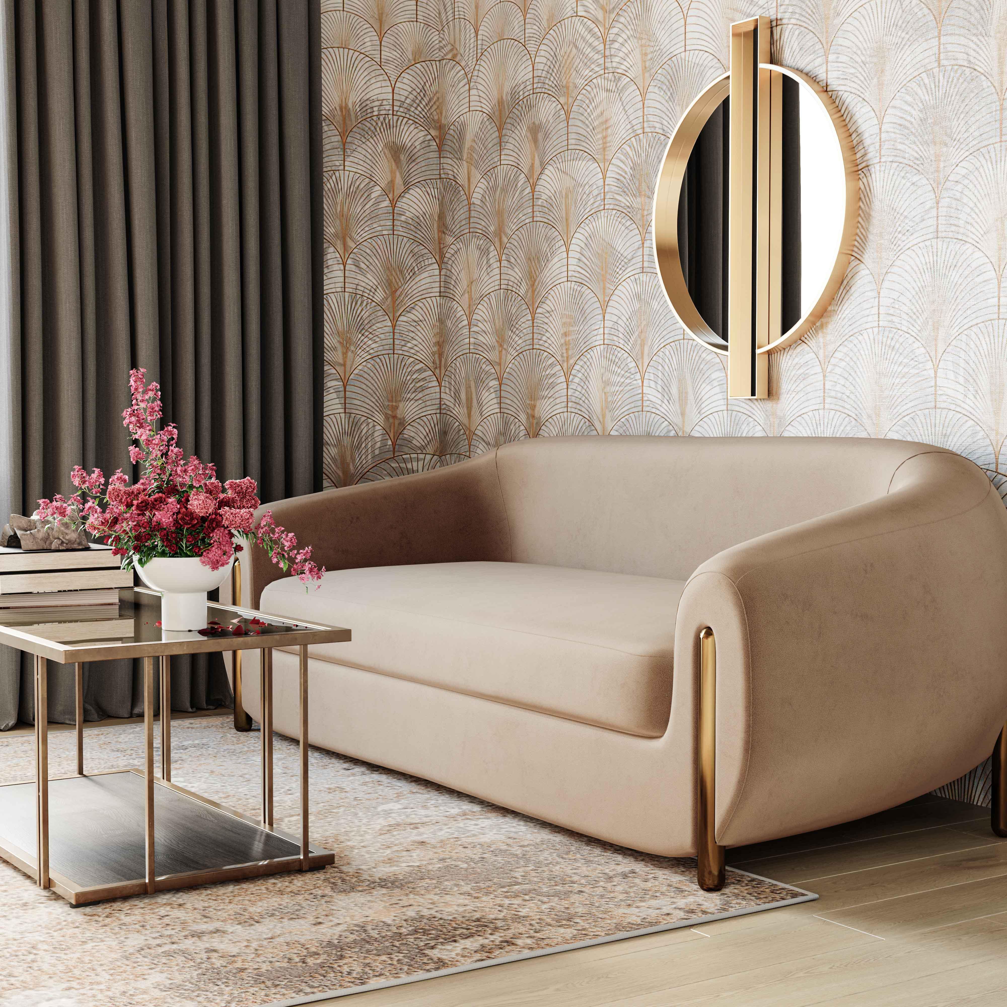 Lina 93" Performance Fabric Sofa - Image 9