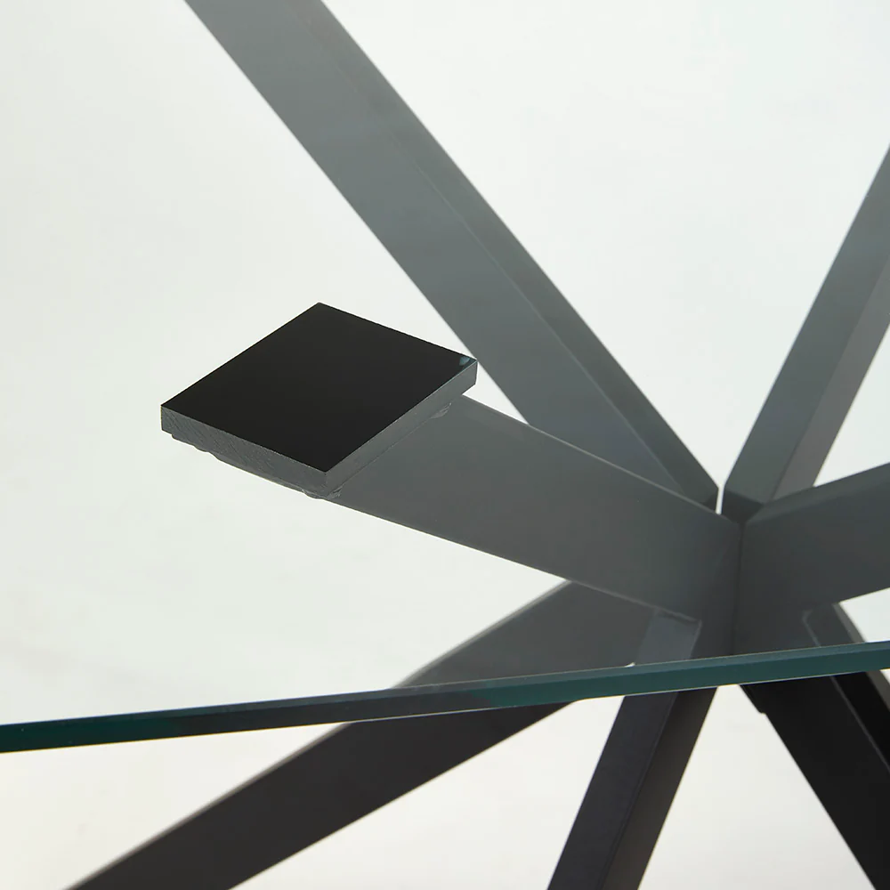 Lincoln Black Dining Table - Image 3