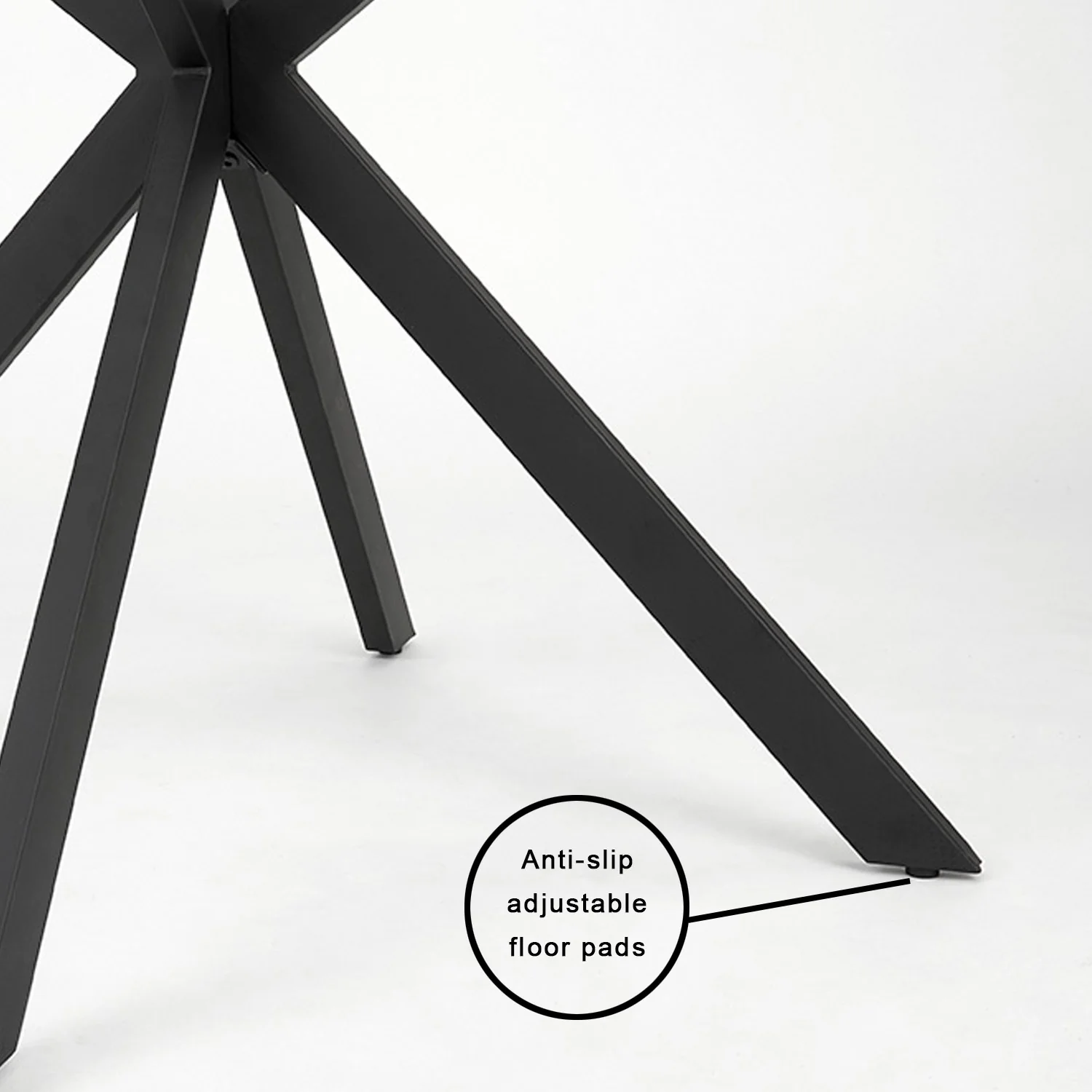 Lincoln Black Dining Table - Image 7
