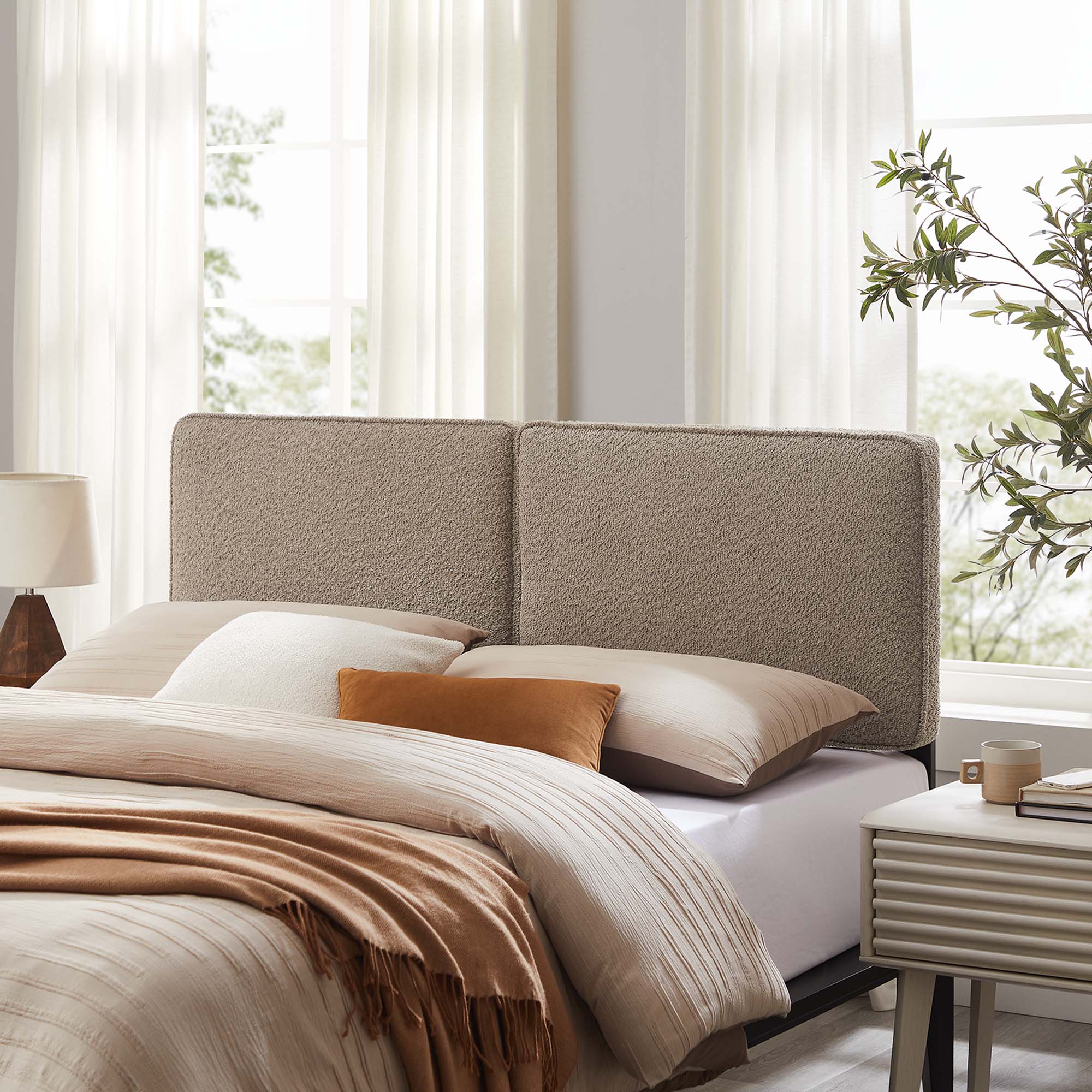 Lindee Boucle Fabric Headboard - Image 18
