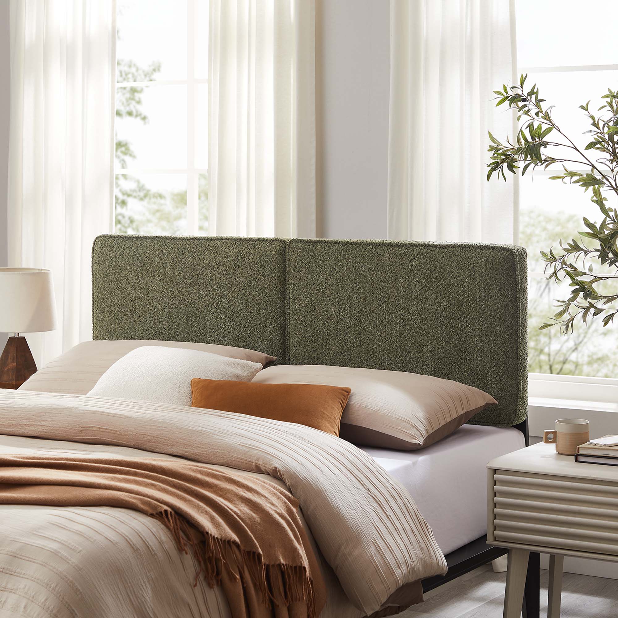 Lindee Boucle Fabric Headboard - Image 2