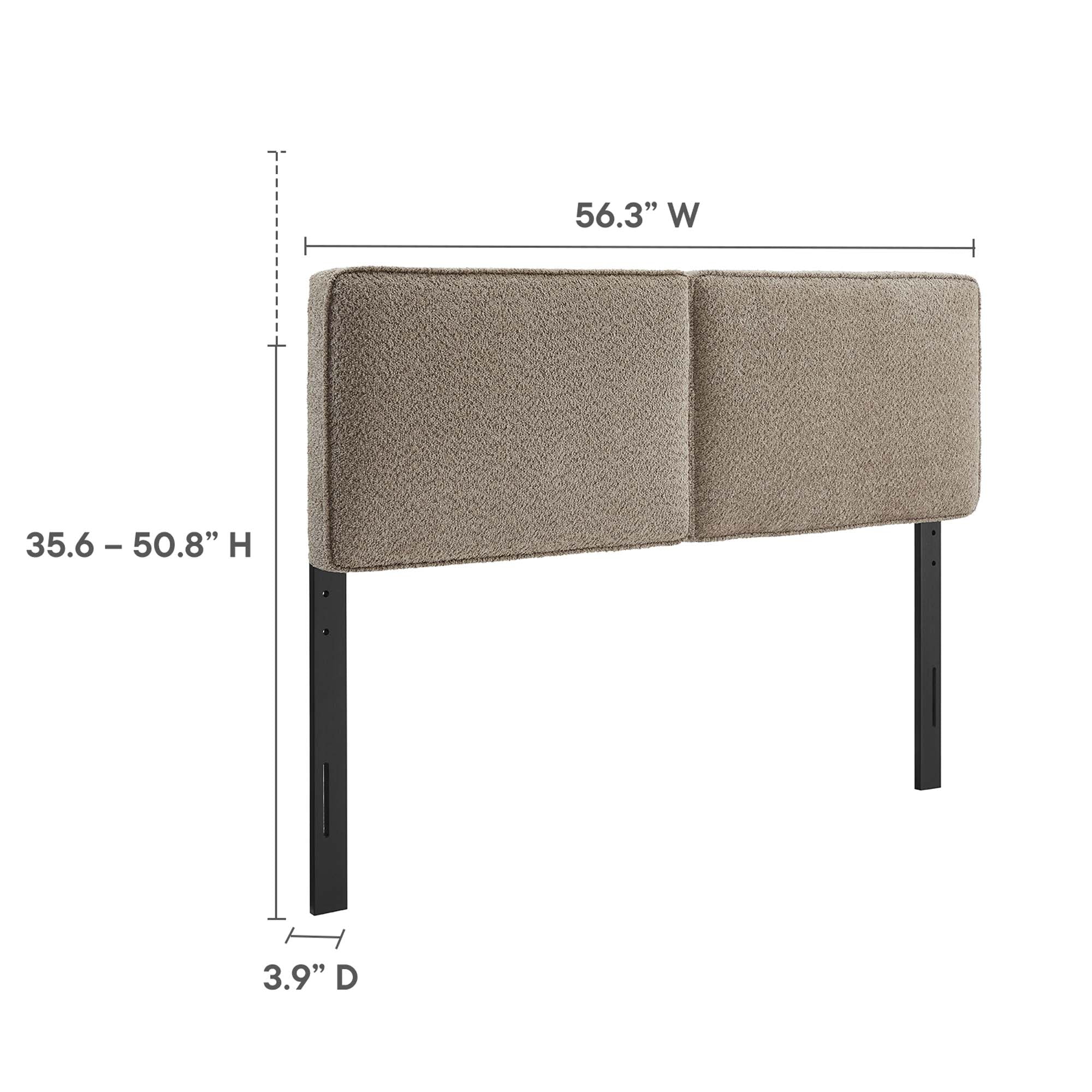 Lindee Boucle Fabric Headboard - Image 24
