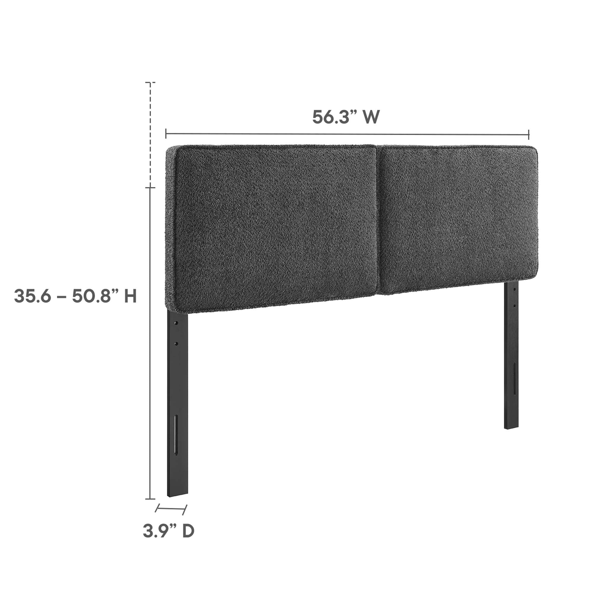 Lindee Boucle Fabric Headboard - Image 32