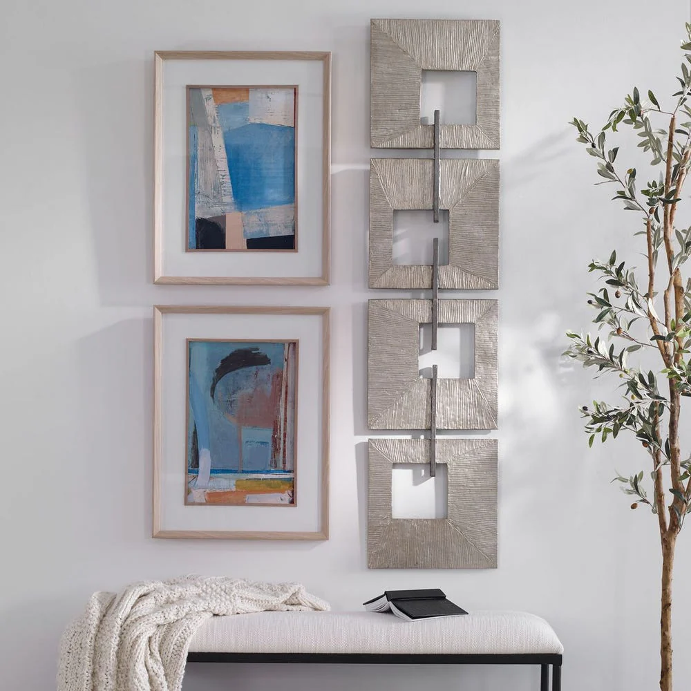 Linked Metal Wall Decor - Image 2