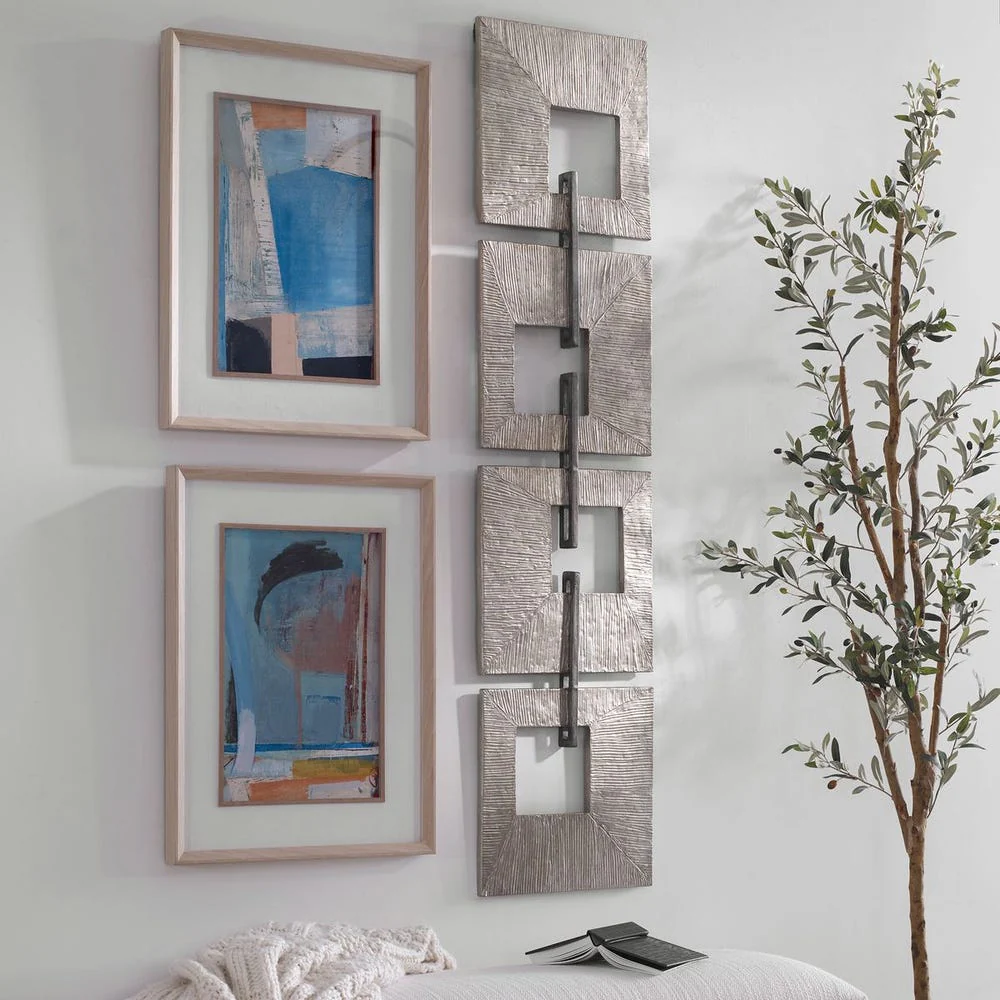 Linked Metal Wall Decor - Image 3