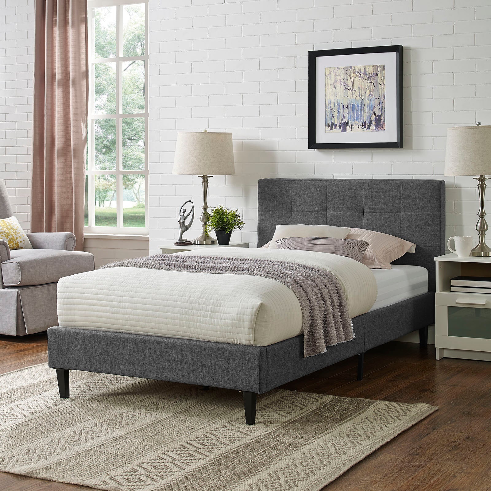 Linnea Fabric Bed - Image 40
