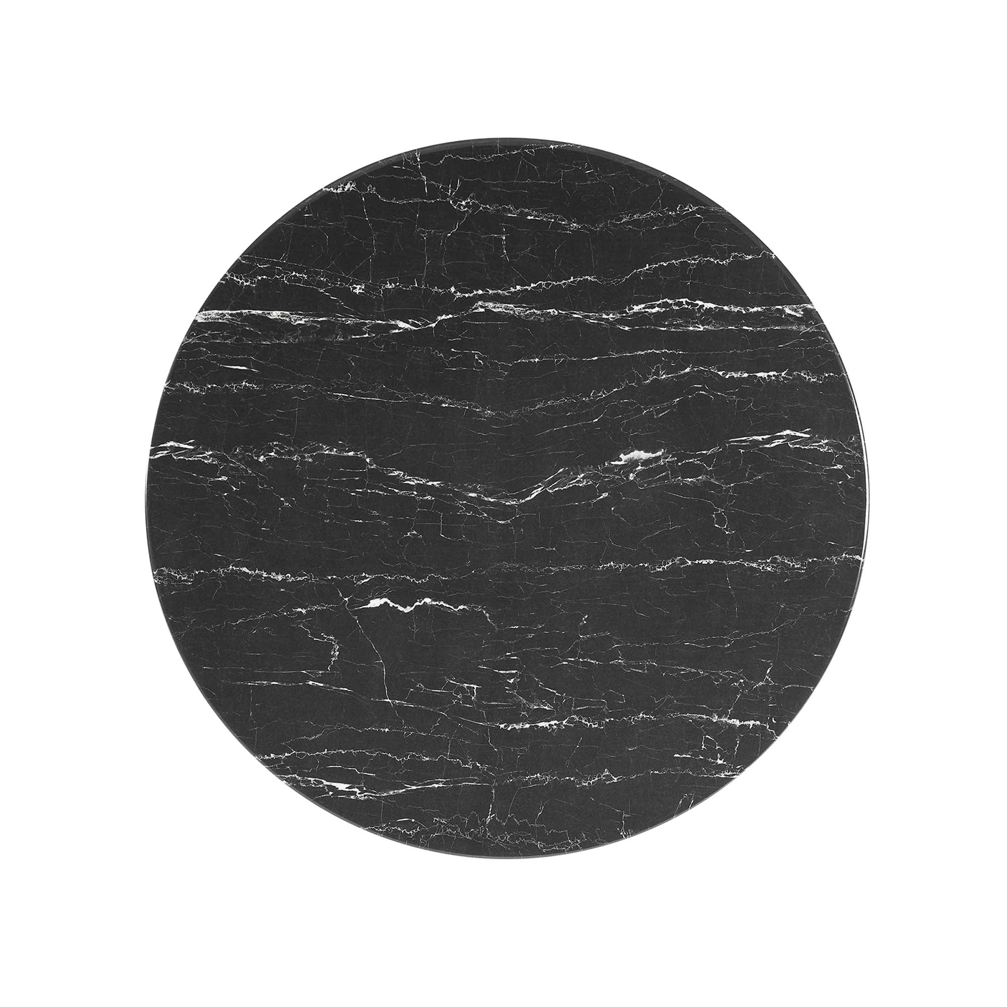 Lippa 36" Round Faux Marble Coffee Table - Image 11
