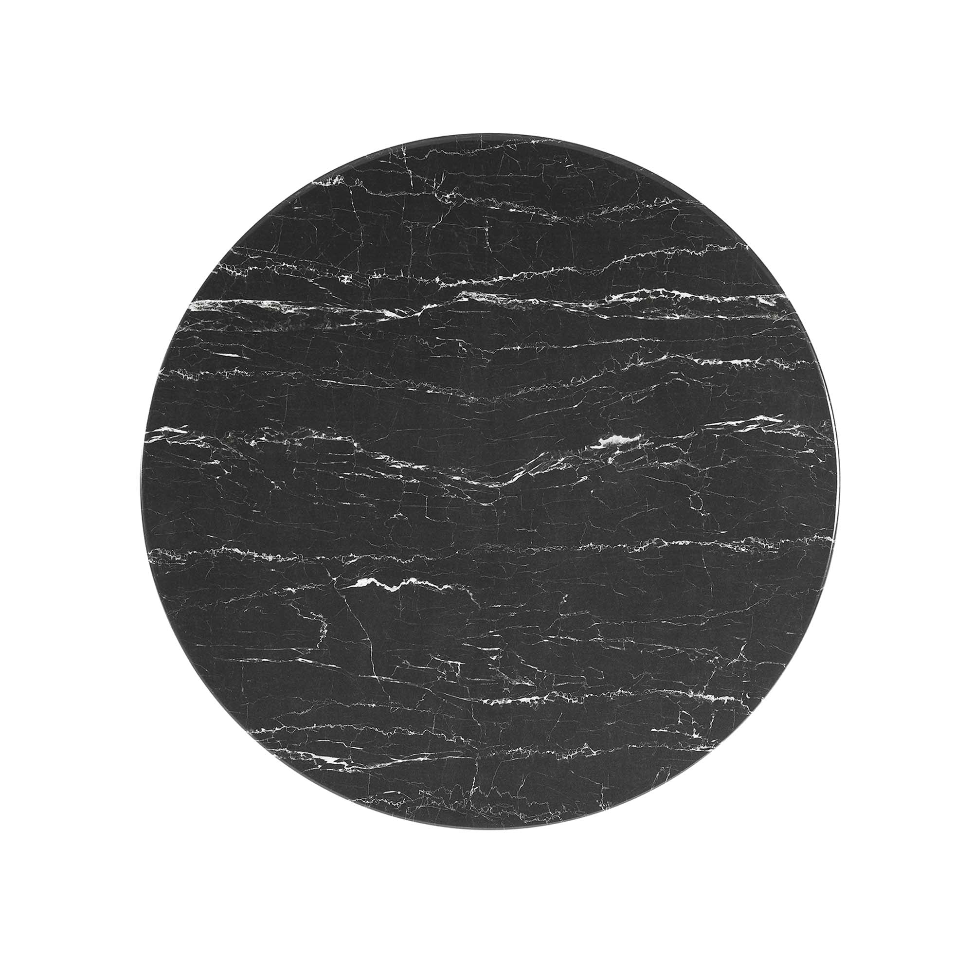 Lippa 36" Round Faux Marble Coffee Table - Image 5