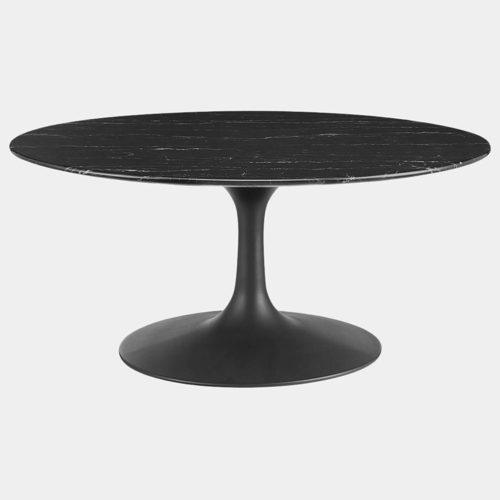 Lippa 36" Round Faux Marble Coffee Table - Image 8