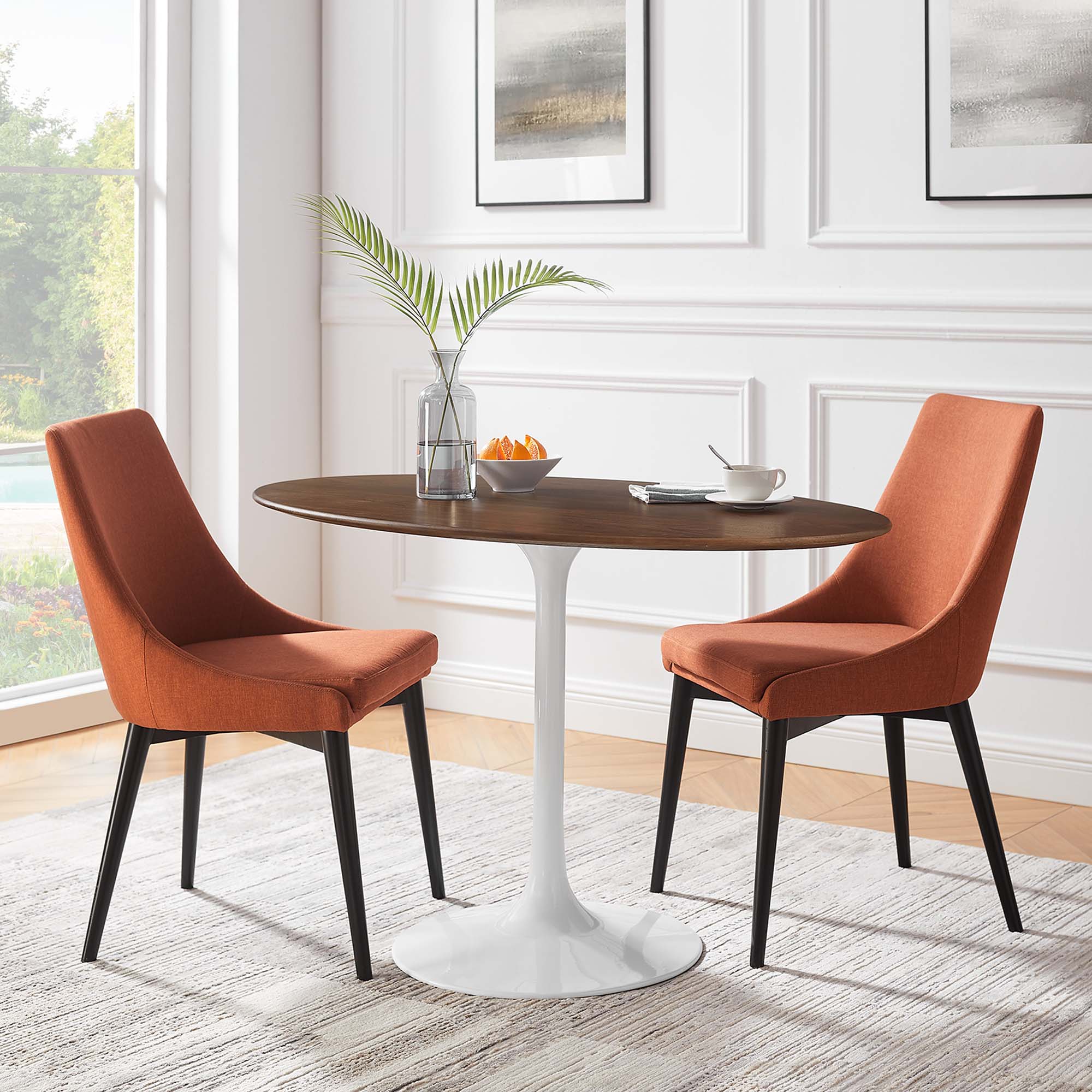 Lippa Oval Wood Dining Table - Image 2