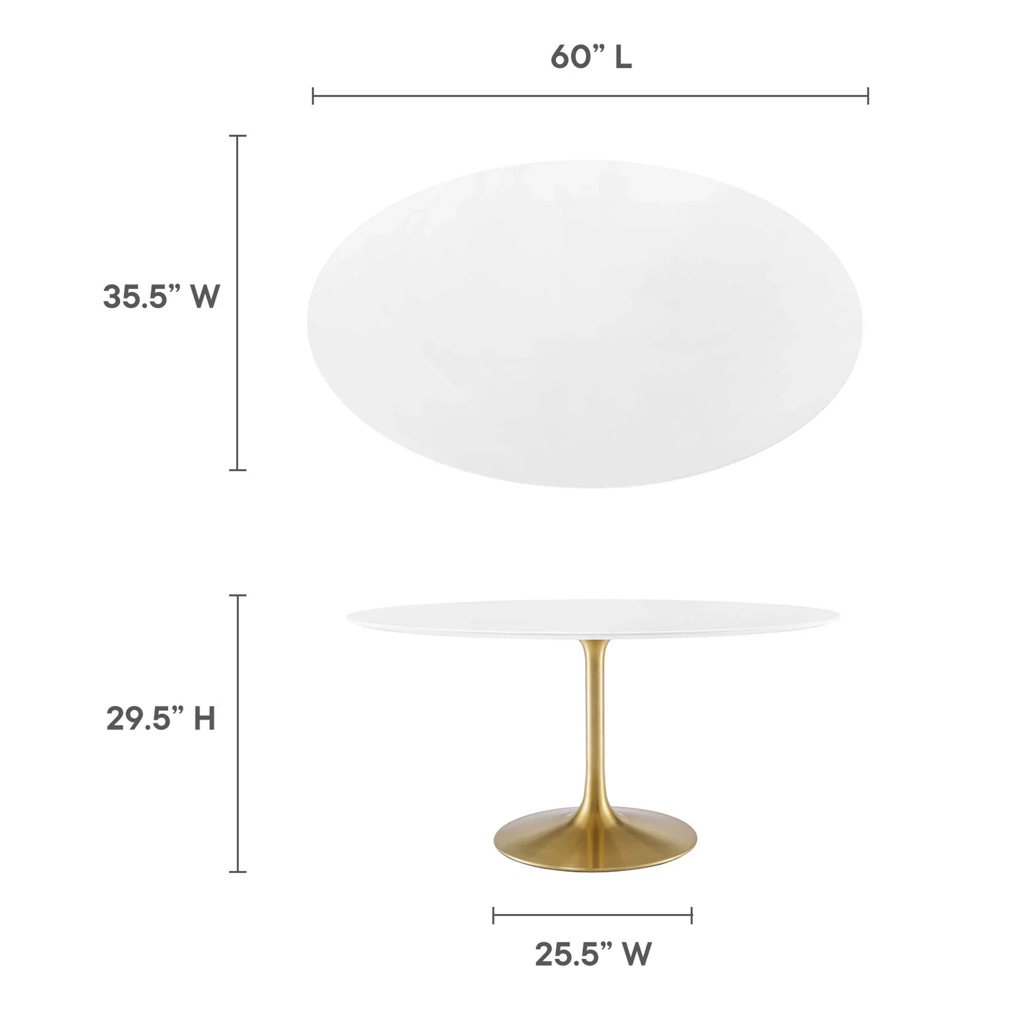 Lippa Oval Wood Dining Table - Image 46