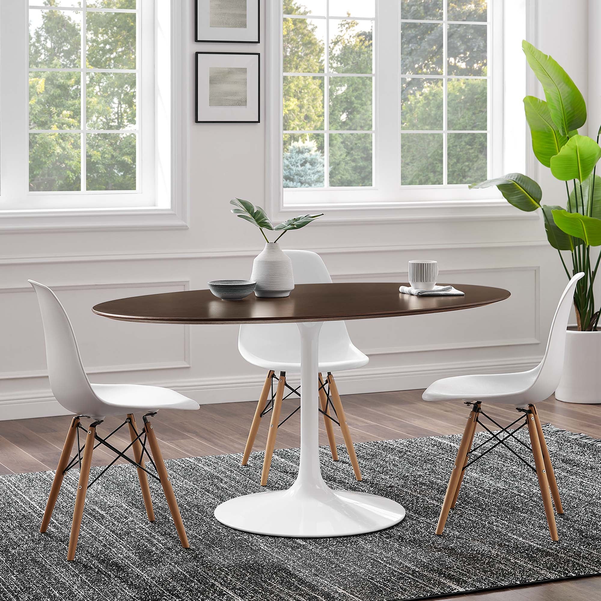 Lippa Oval Wood Dining Table - Image 72