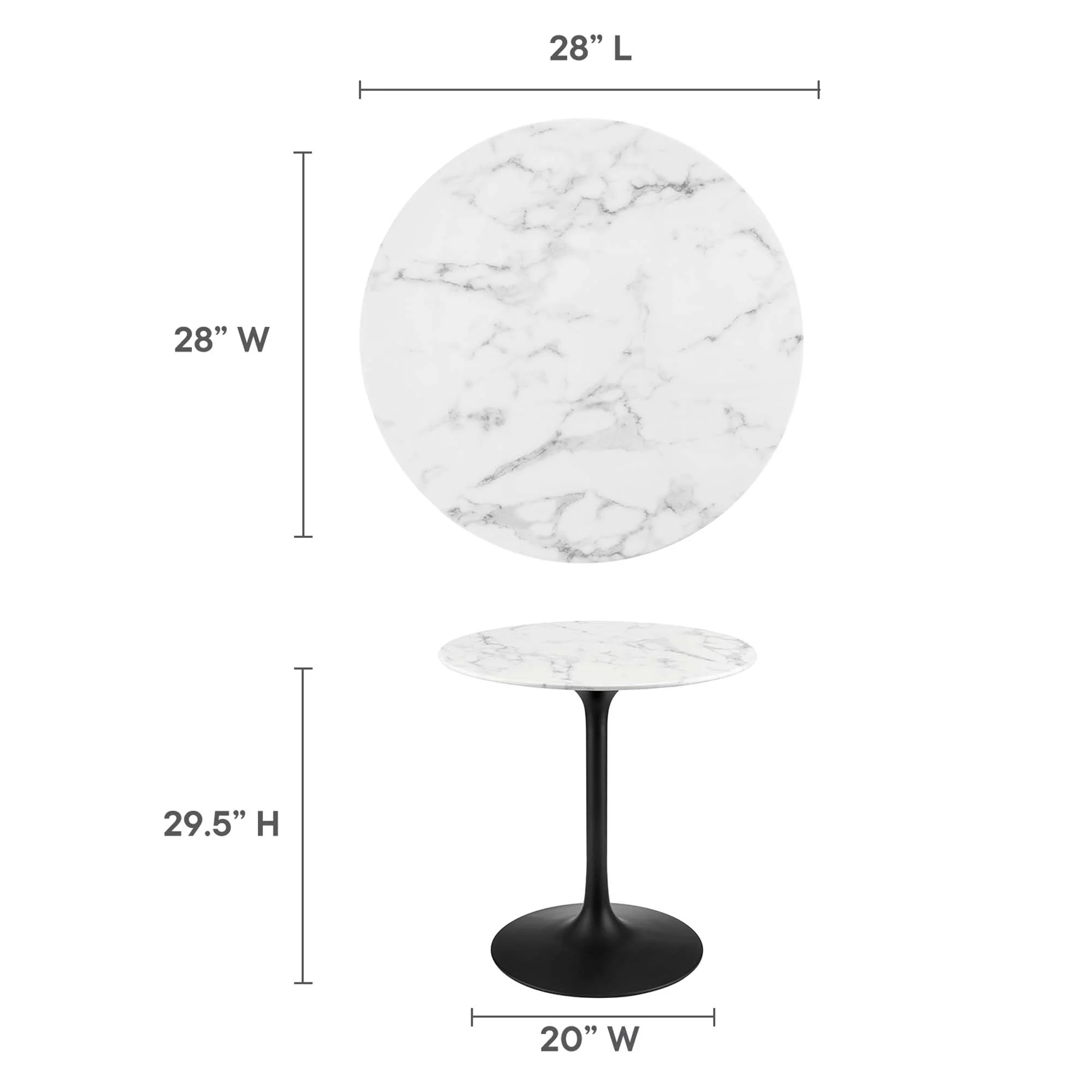 Lippa Round 28" Dining Table - Image 18