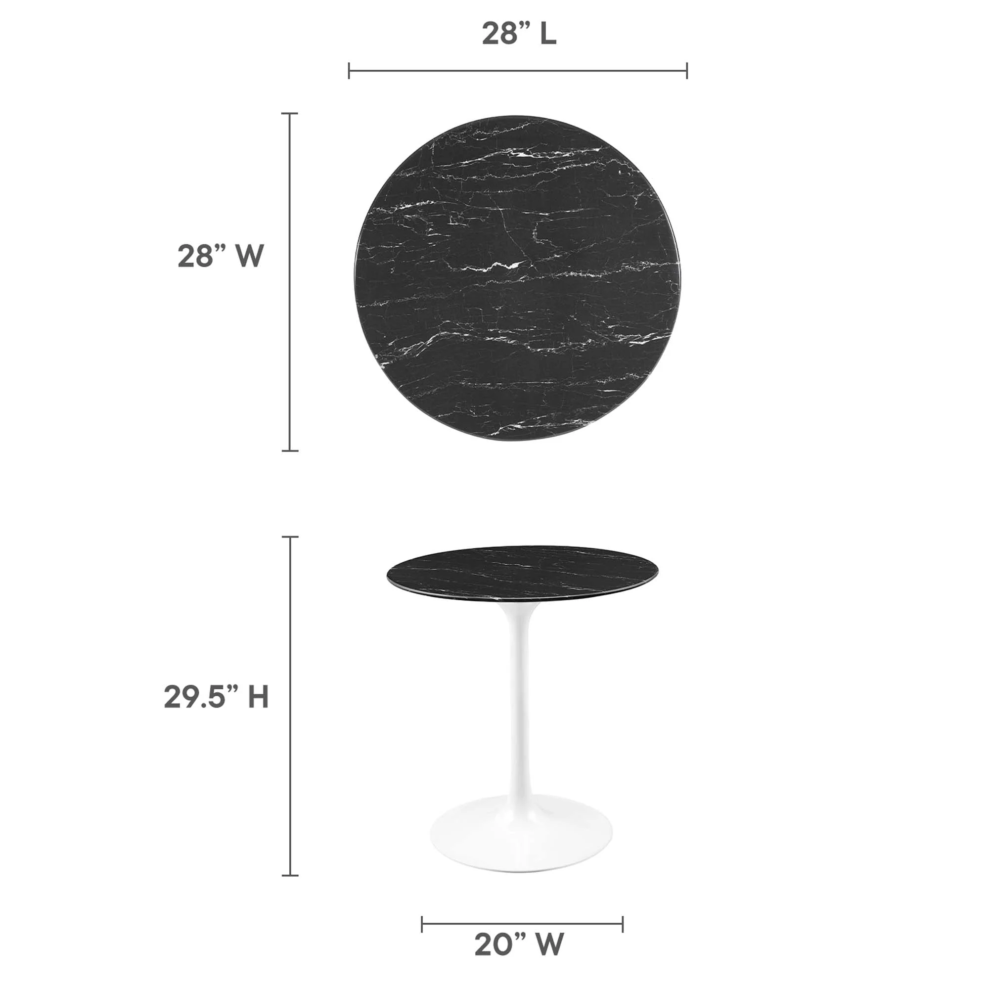 Lippa Round 28" Dining Table - Image 54