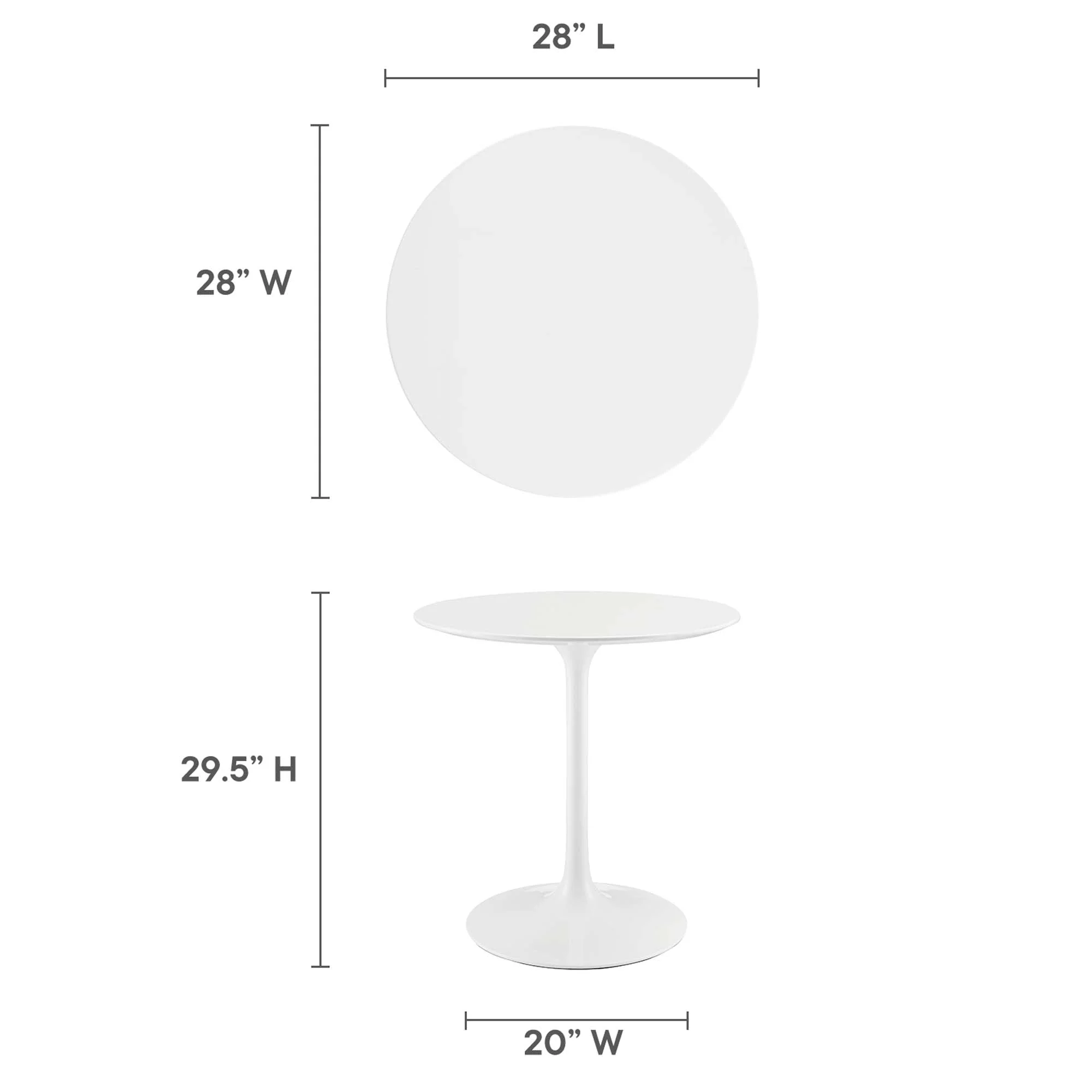 Lippa Round 28" Dining Table - Image 6