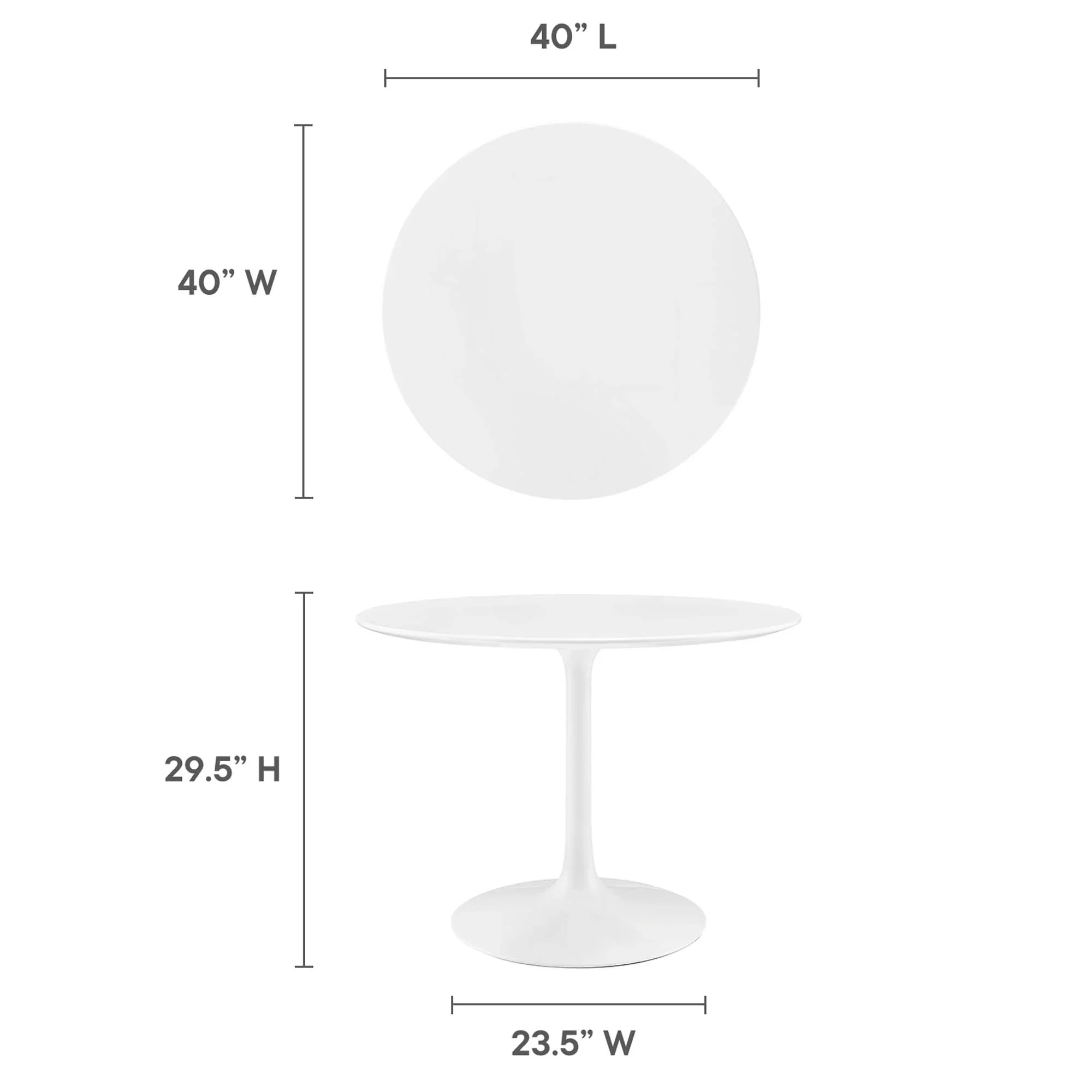 Lippa Round 40" Dining Table - Image 6