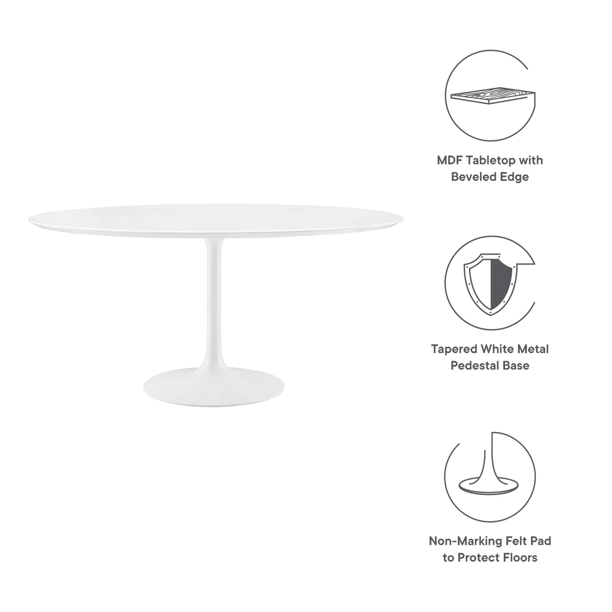 Lippa Round 60" Dining Table - Image 6