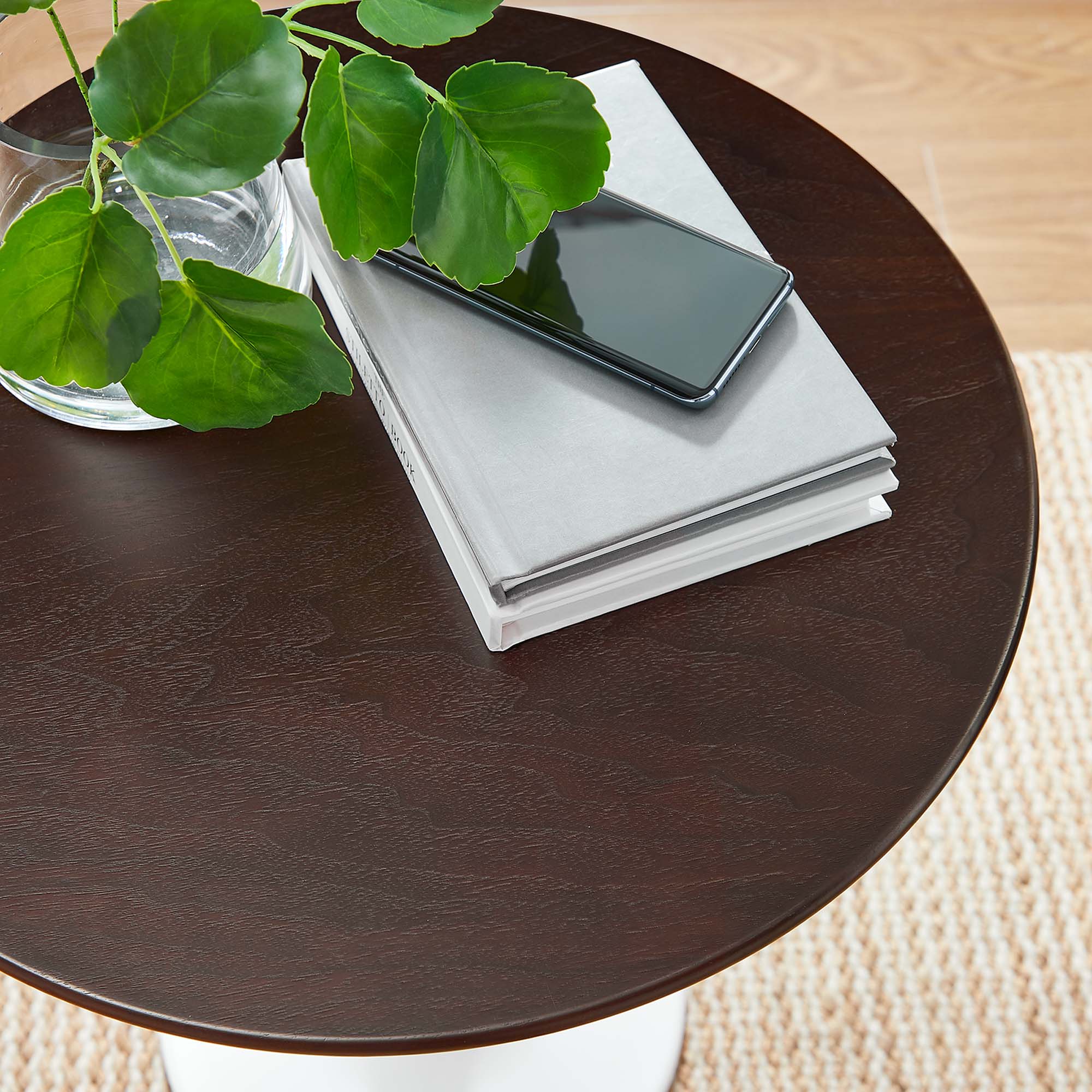 Lippa Round Wood Side Table - Image 11