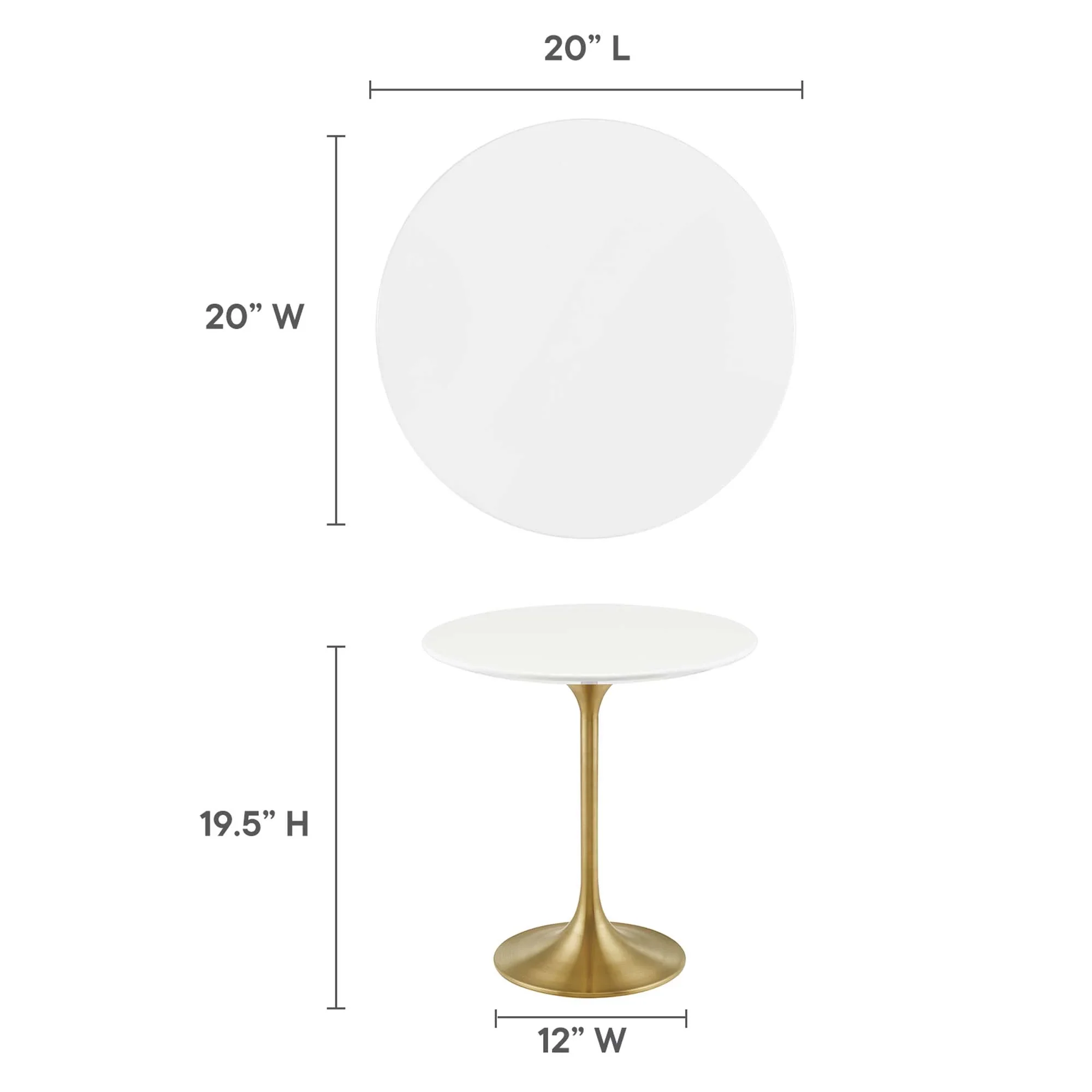 Lippa Round Wood Side Table - Image 31