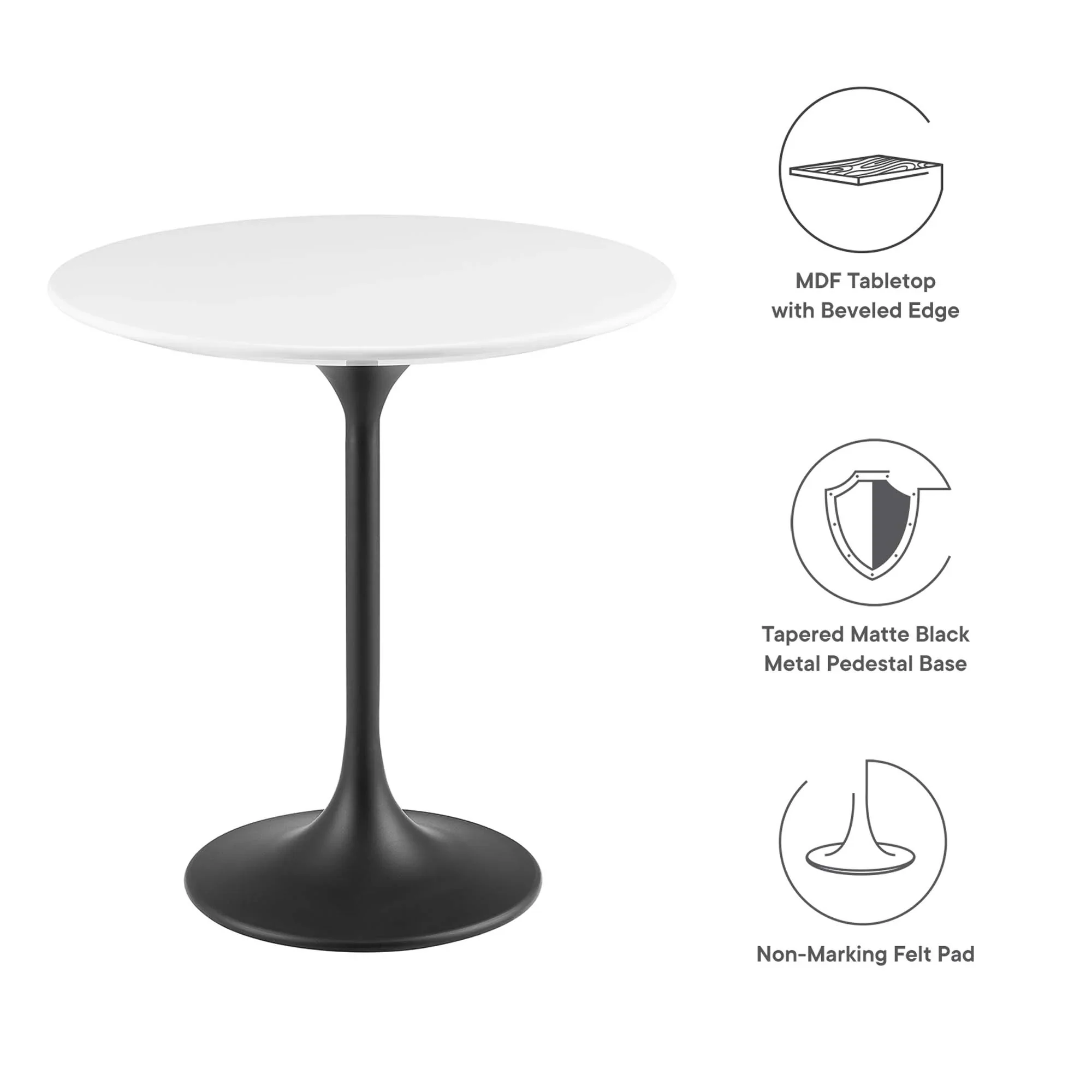 Lippa Round Wood Side Table - Image 44
