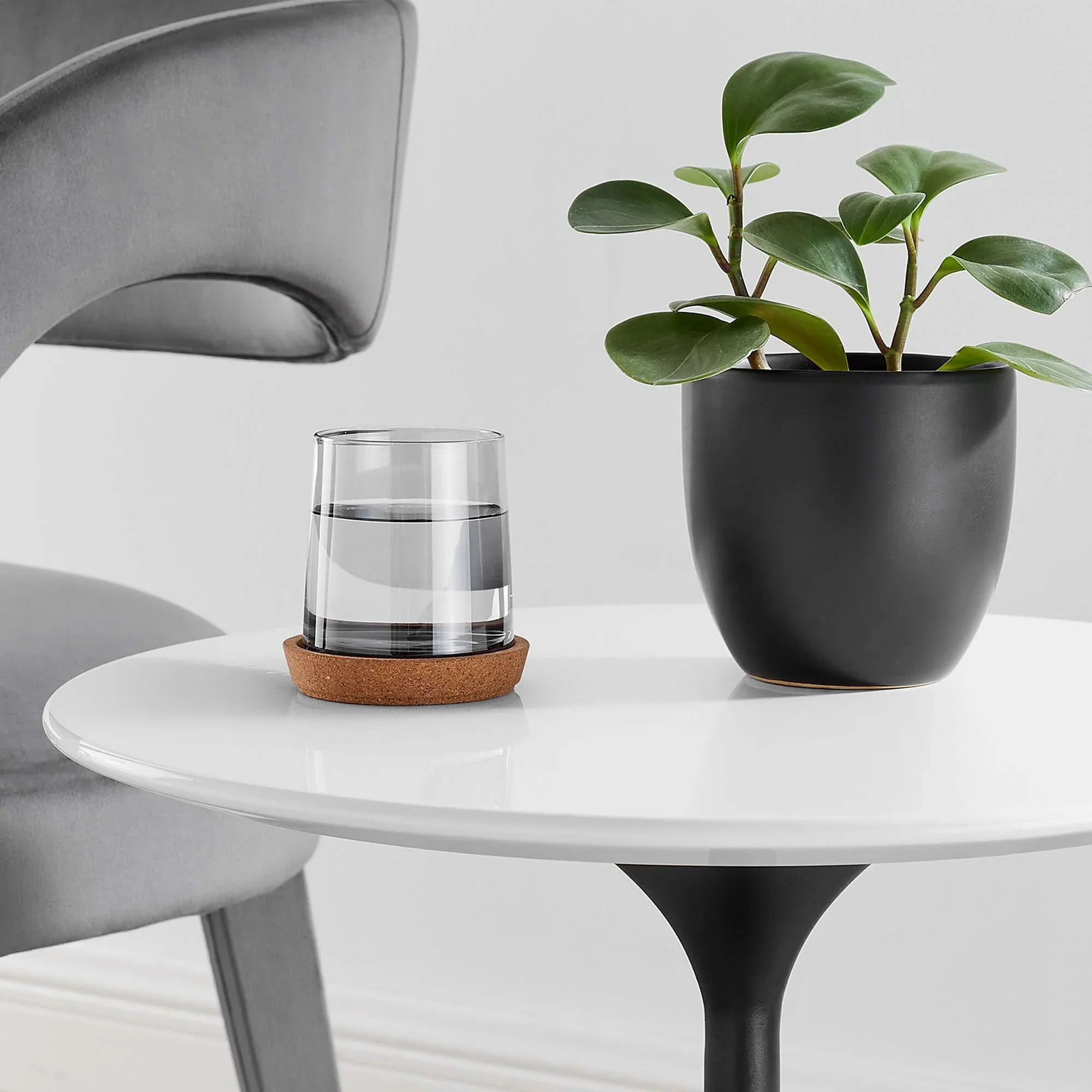 Lippa Round Wood Side Table - Image 46
