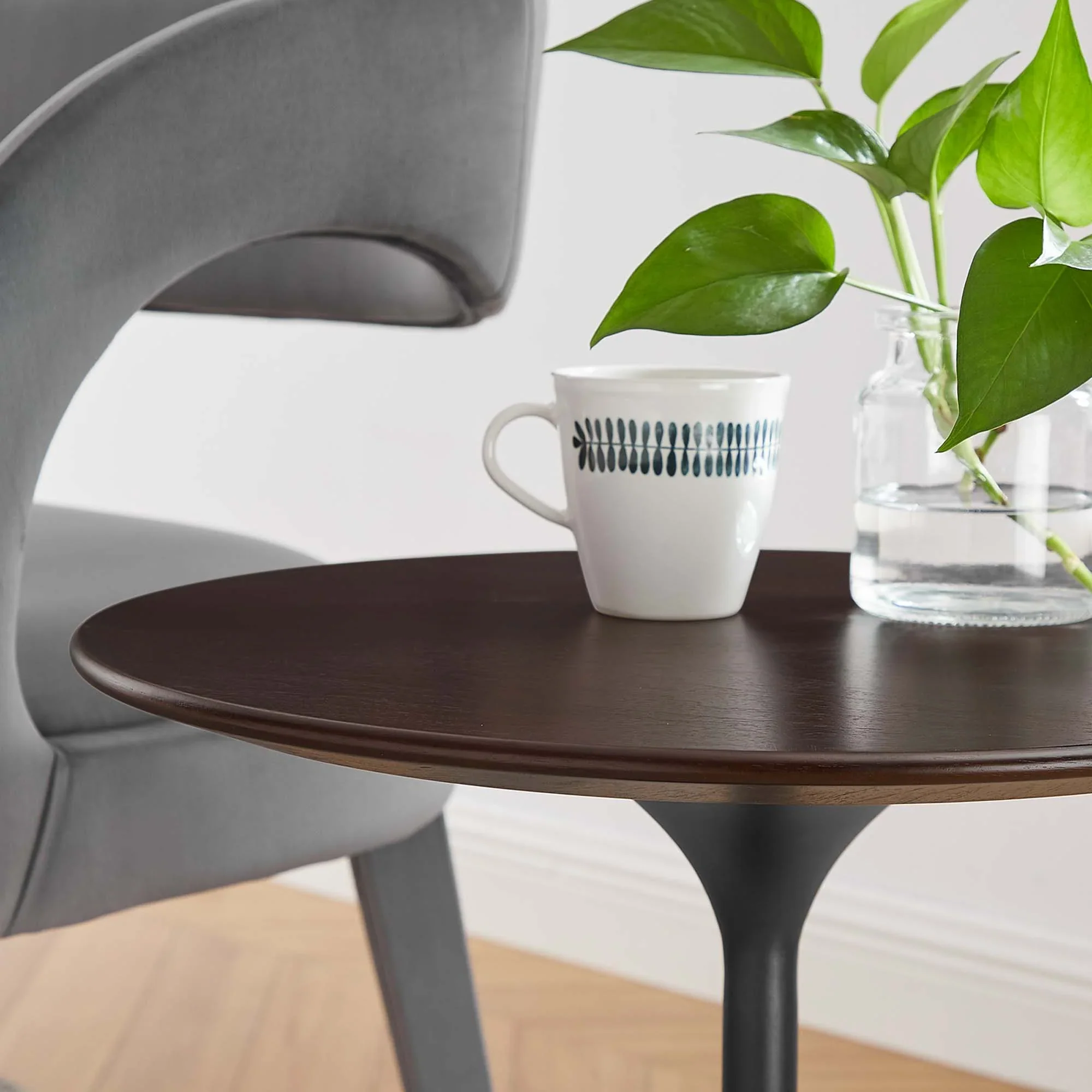 Lippa Round Wood Side Table - Image 52