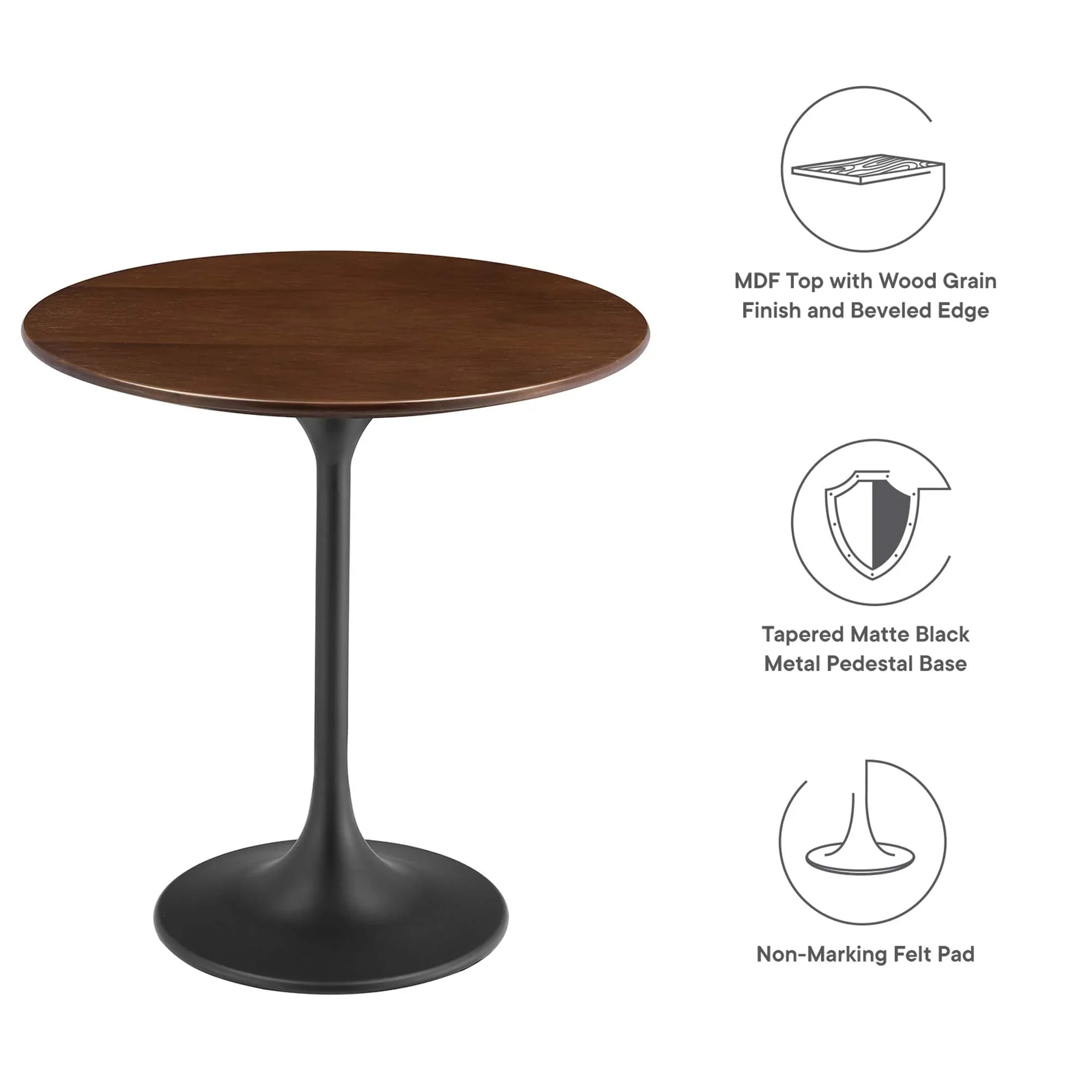 Lippa Round Wood Side Table - Image 64