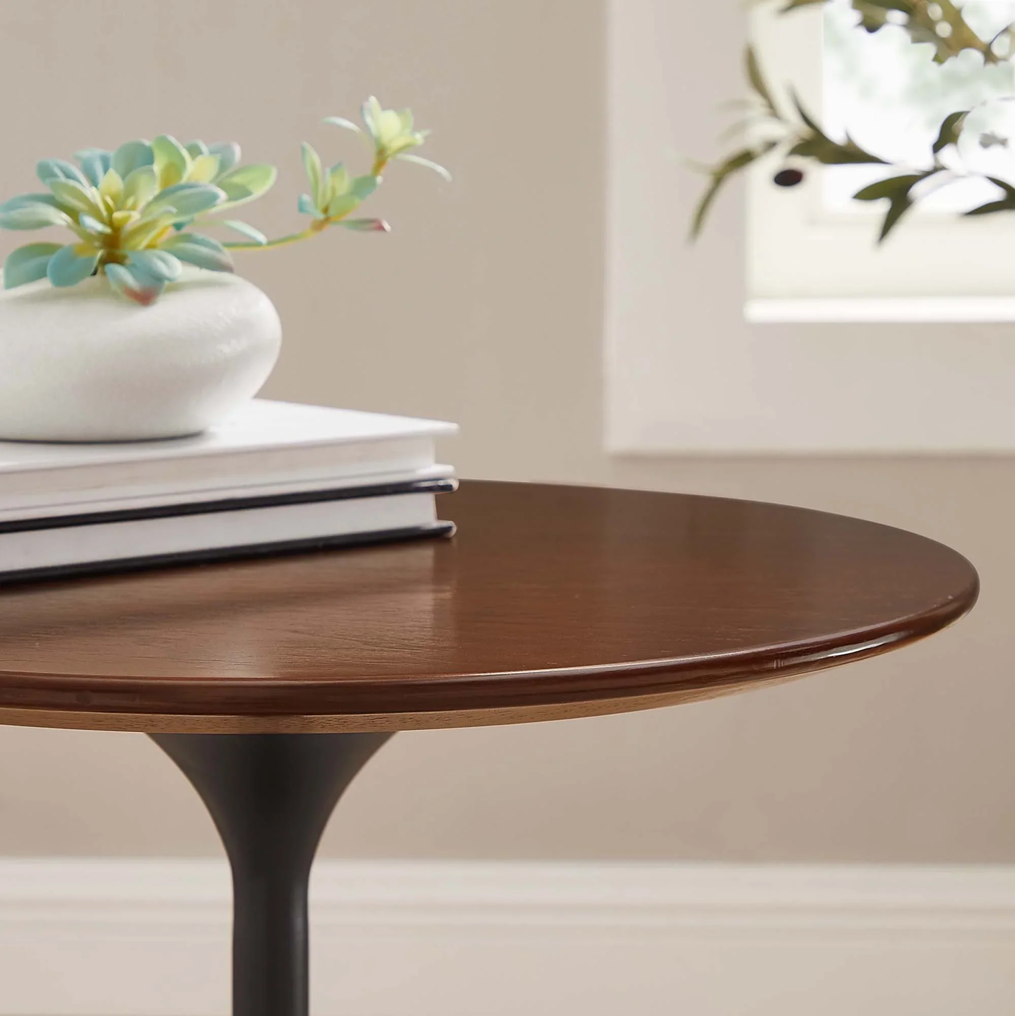 Lippa Round Wood Side Table - Image 66