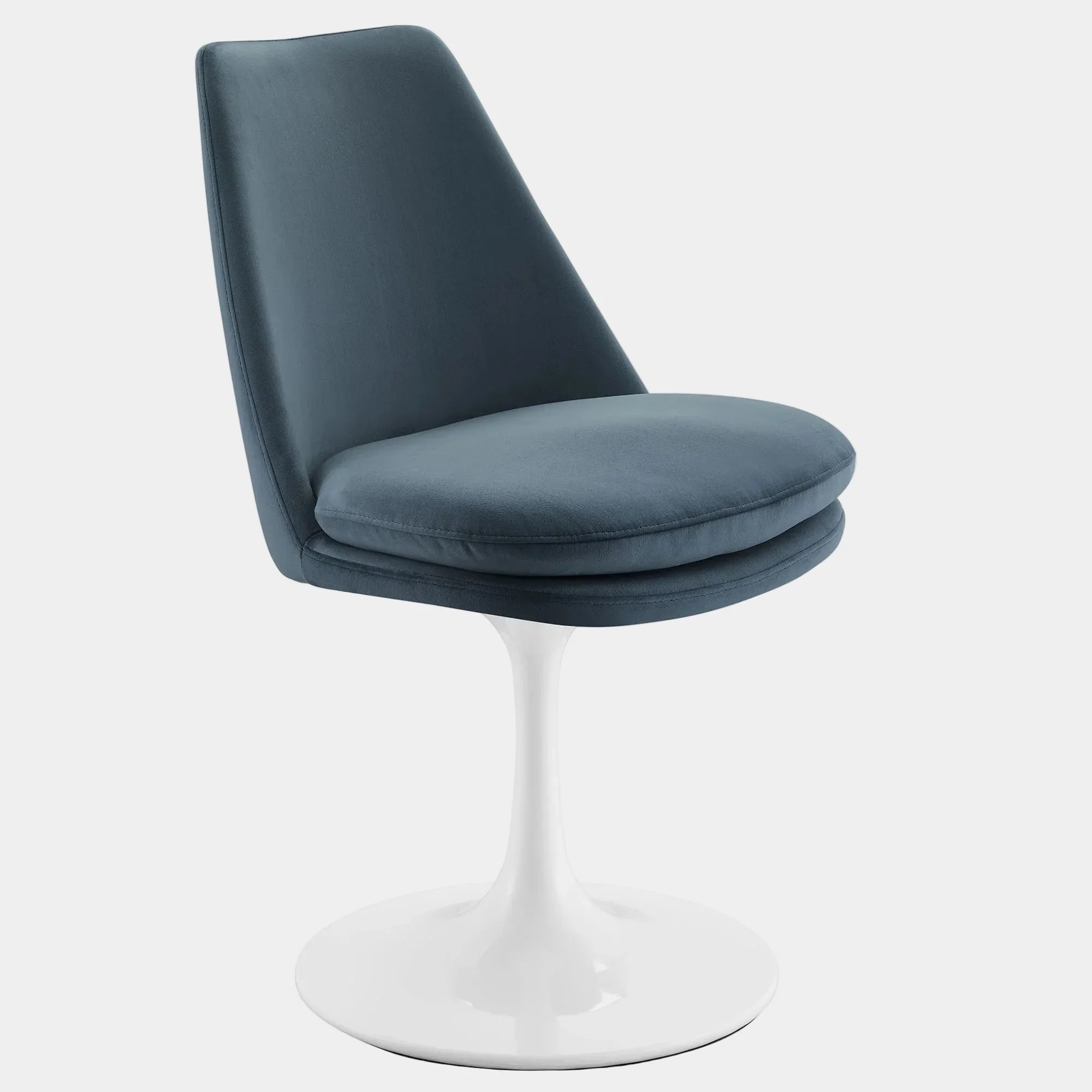 Lippa Swivel Dining Performance Velvet Side Chair