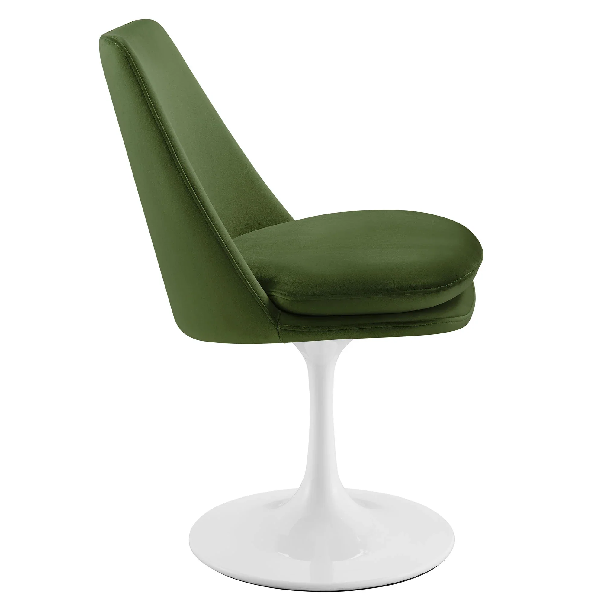 Lippa Swivel Dining Performance Velvet Side Chair - Image 14