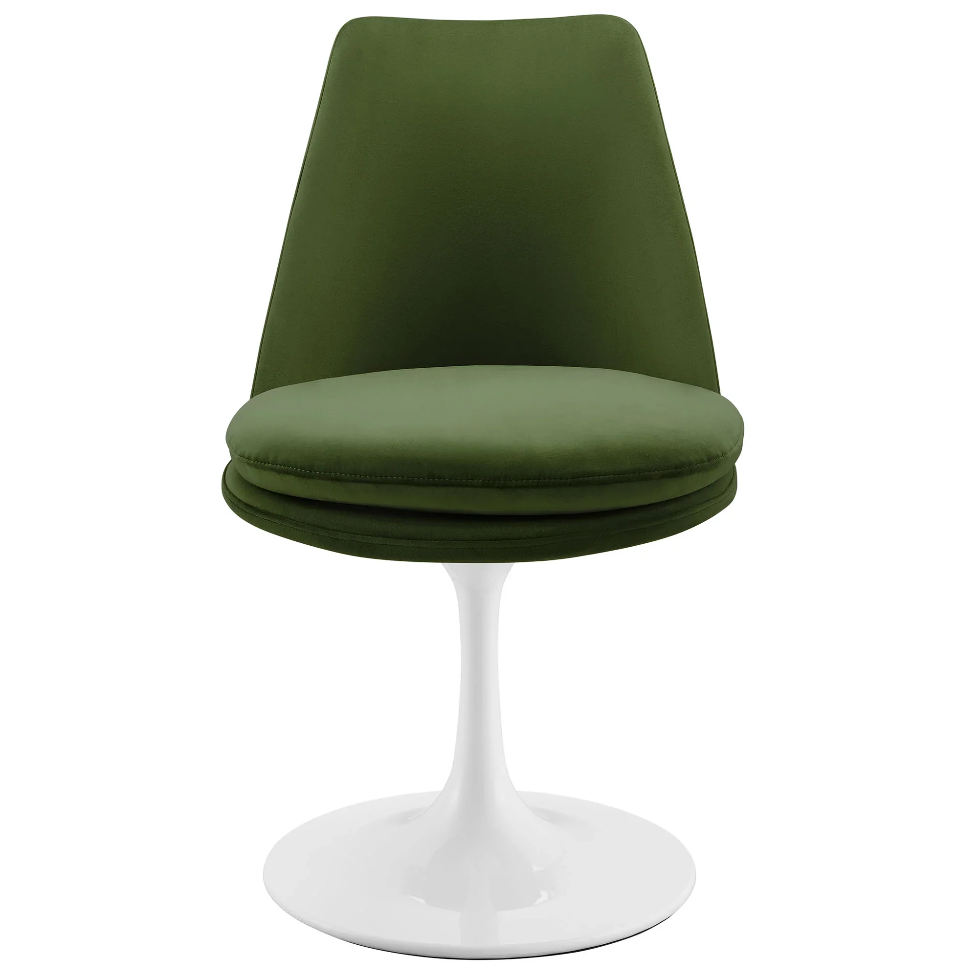 Lippa Swivel Dining Performance Velvet Side Chair - Image 16